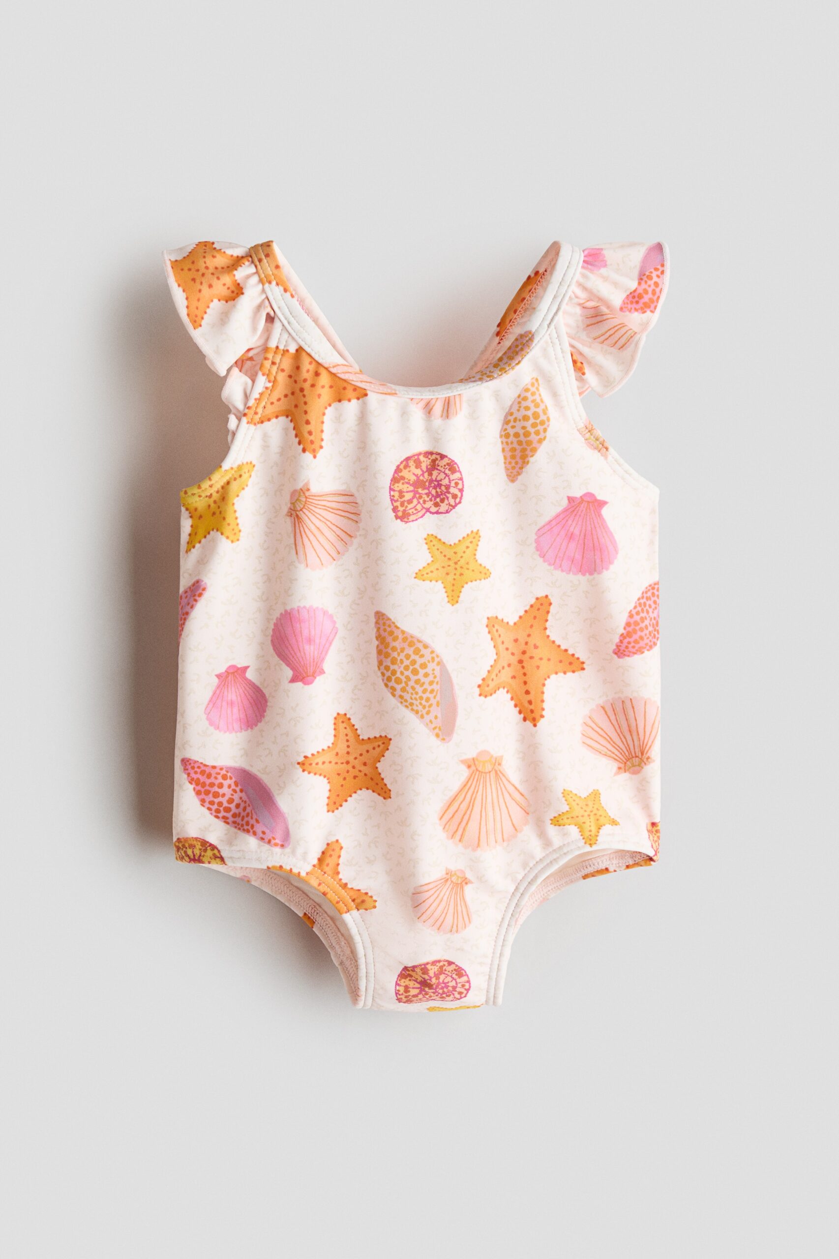 H & M - Badpak met dessin - Lichtroze/Zeeleven