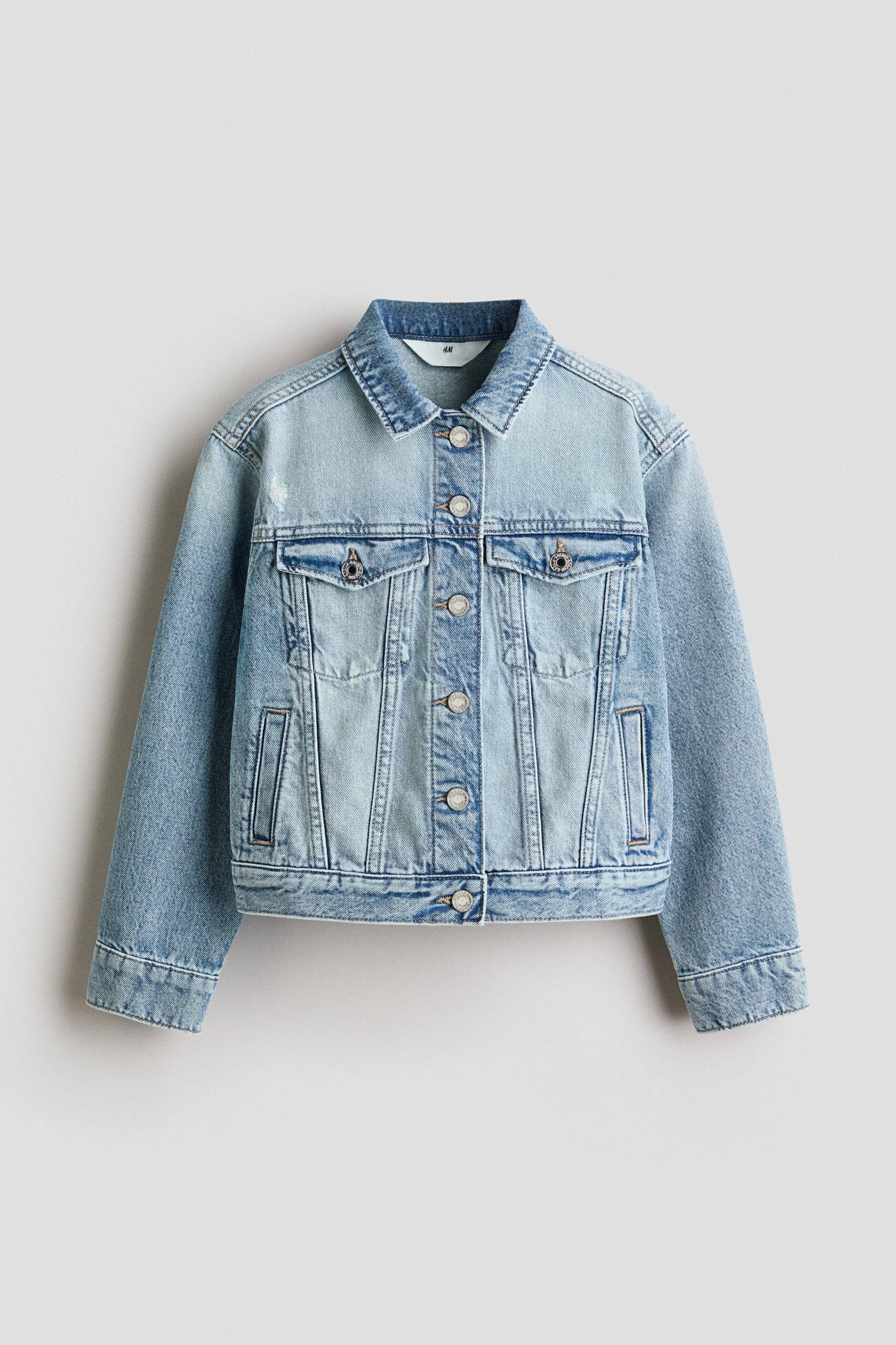 H & M - Denim jack - Licht Denimblauw