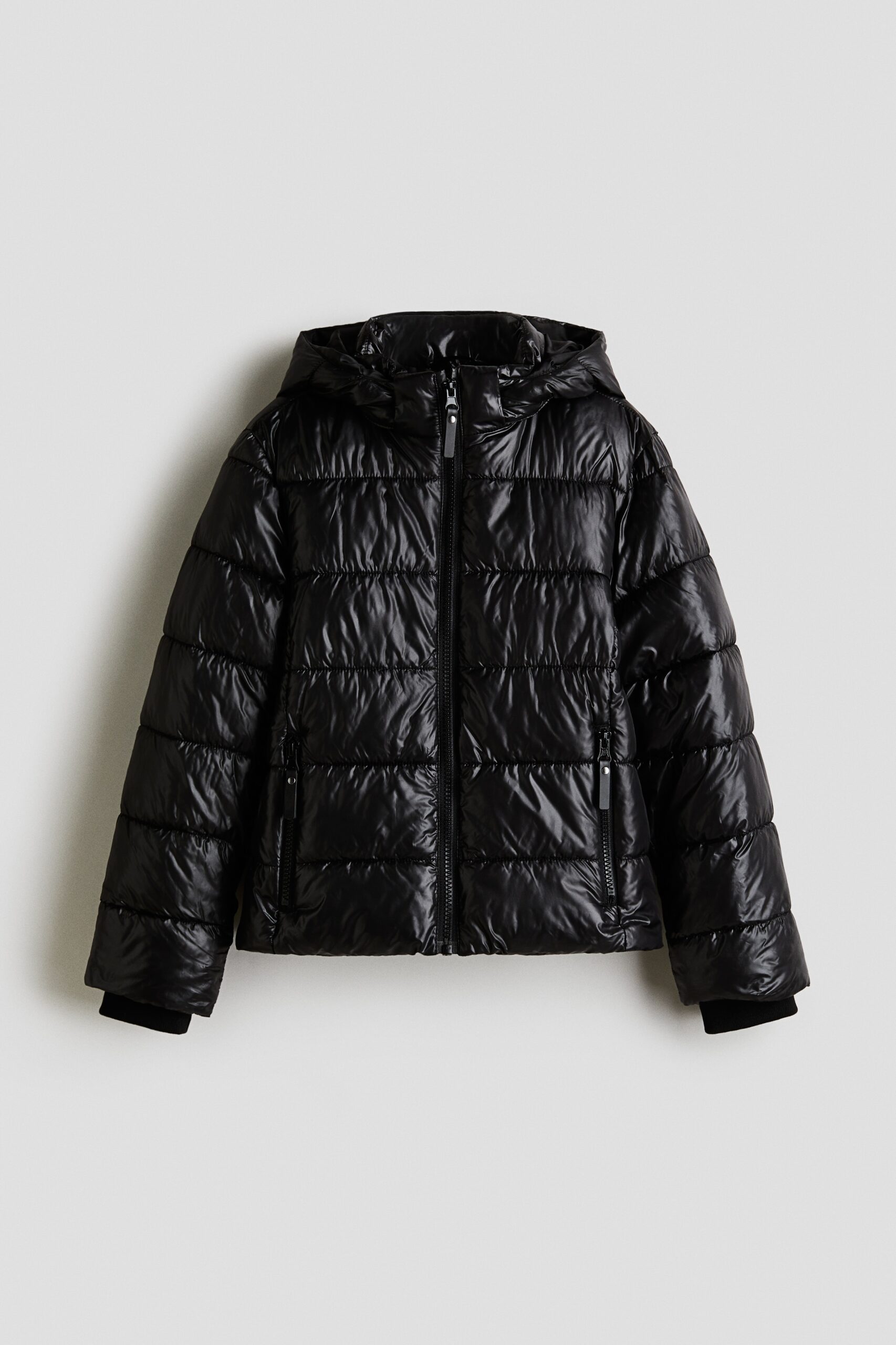 H & M - Pufferjack - Zwart