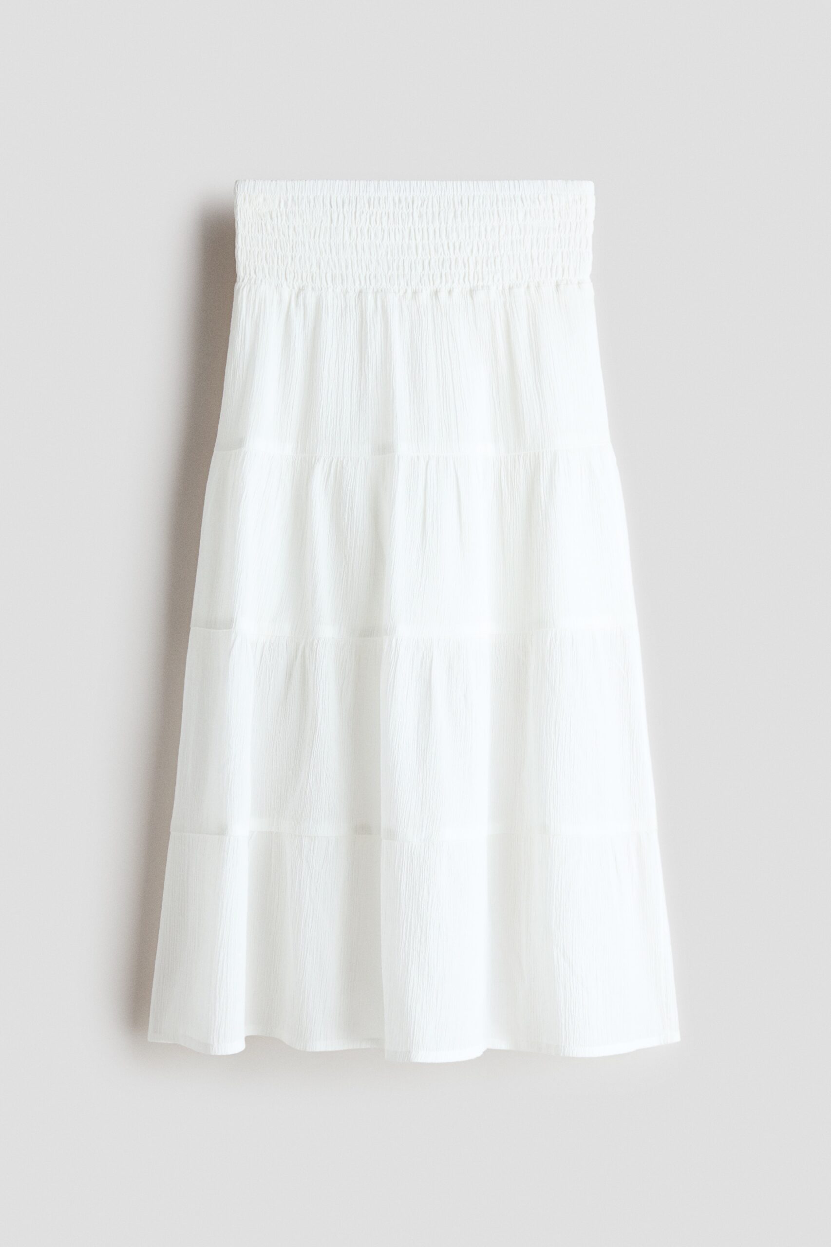 H & M - Volantrok - Wit
