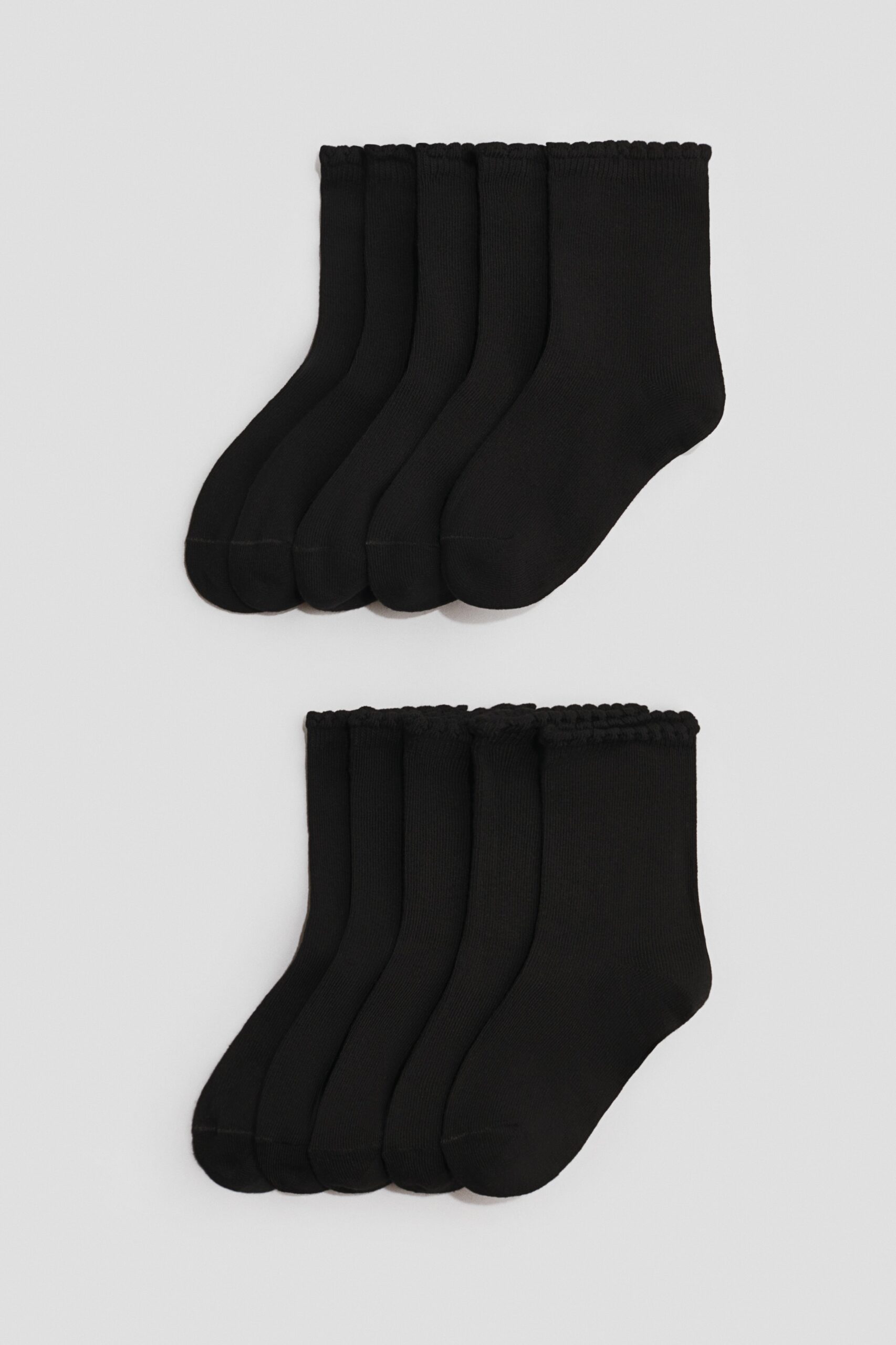 H & M - 10 paar sokken - Zwart