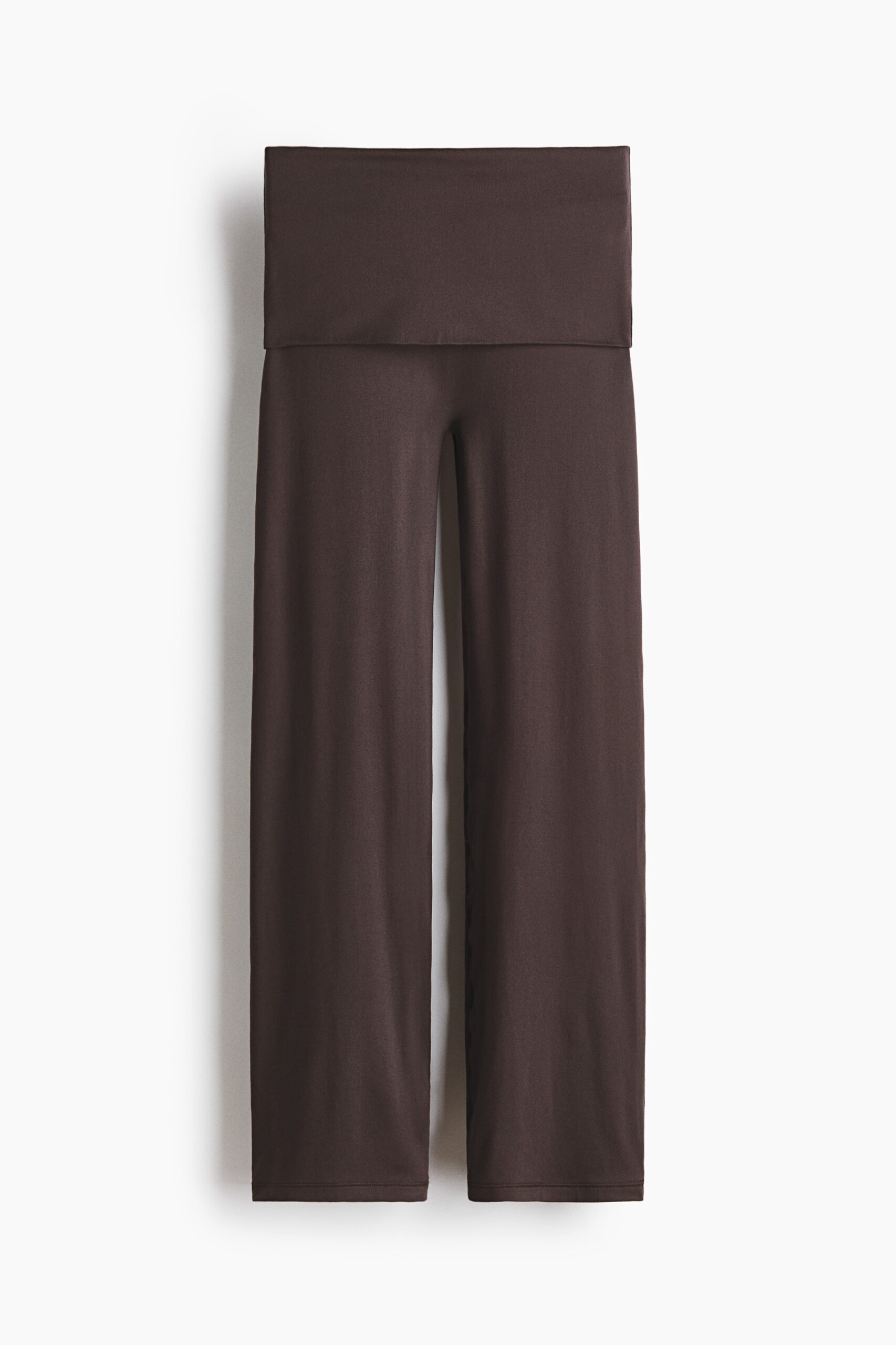 H & M - Flared yogalegging met SoftMove - Warmbruin