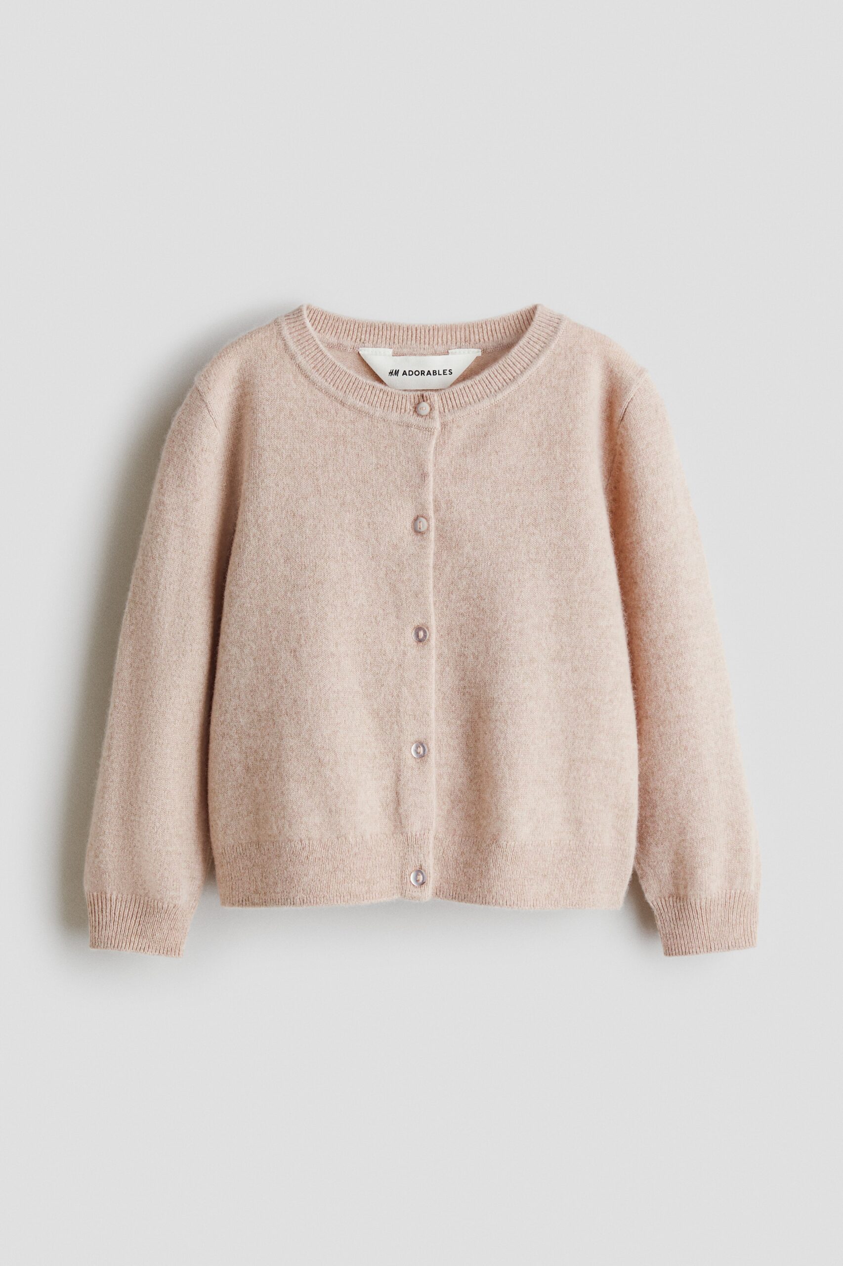 H & M - Kasjmier vest - Lichtbeige
