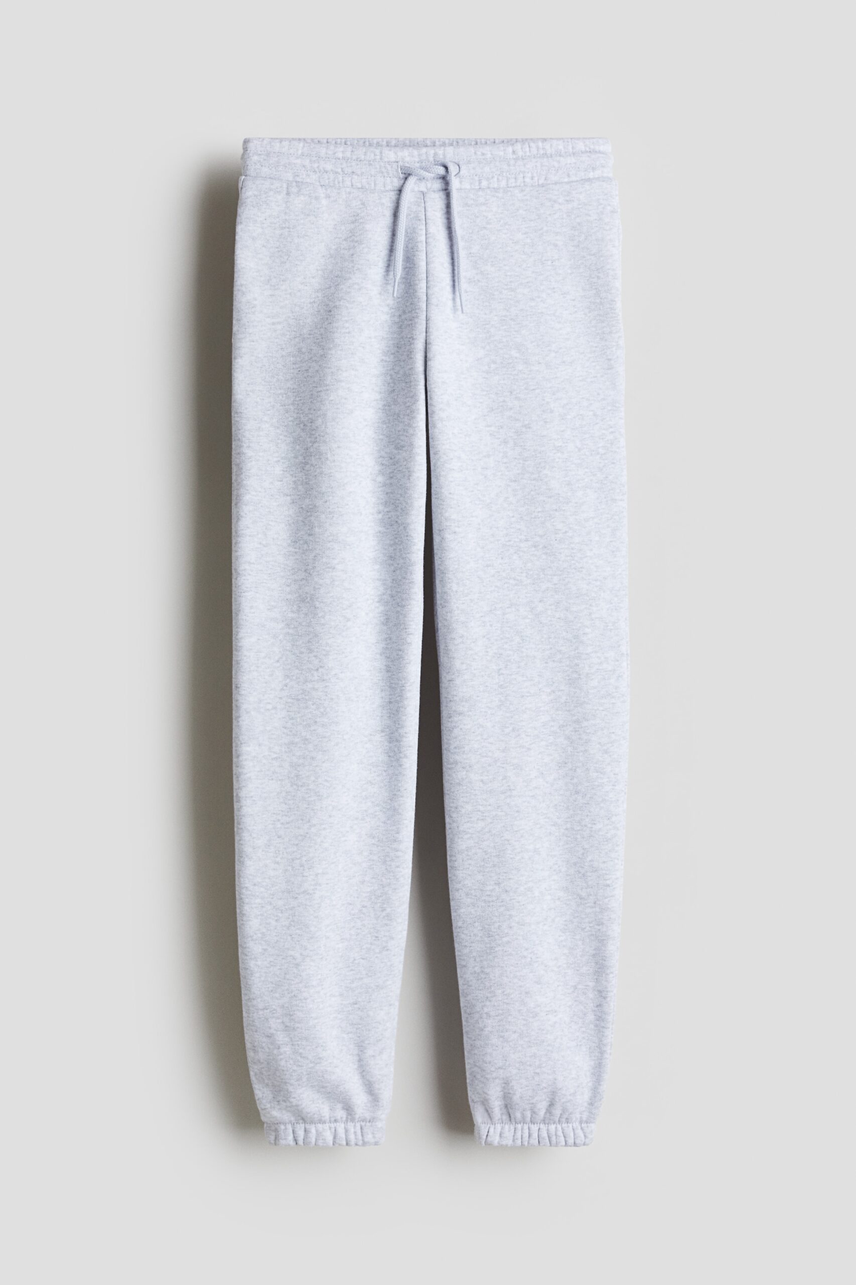 H & M - Joggers van joggingstof - Lichtgrijs Gemêleerd