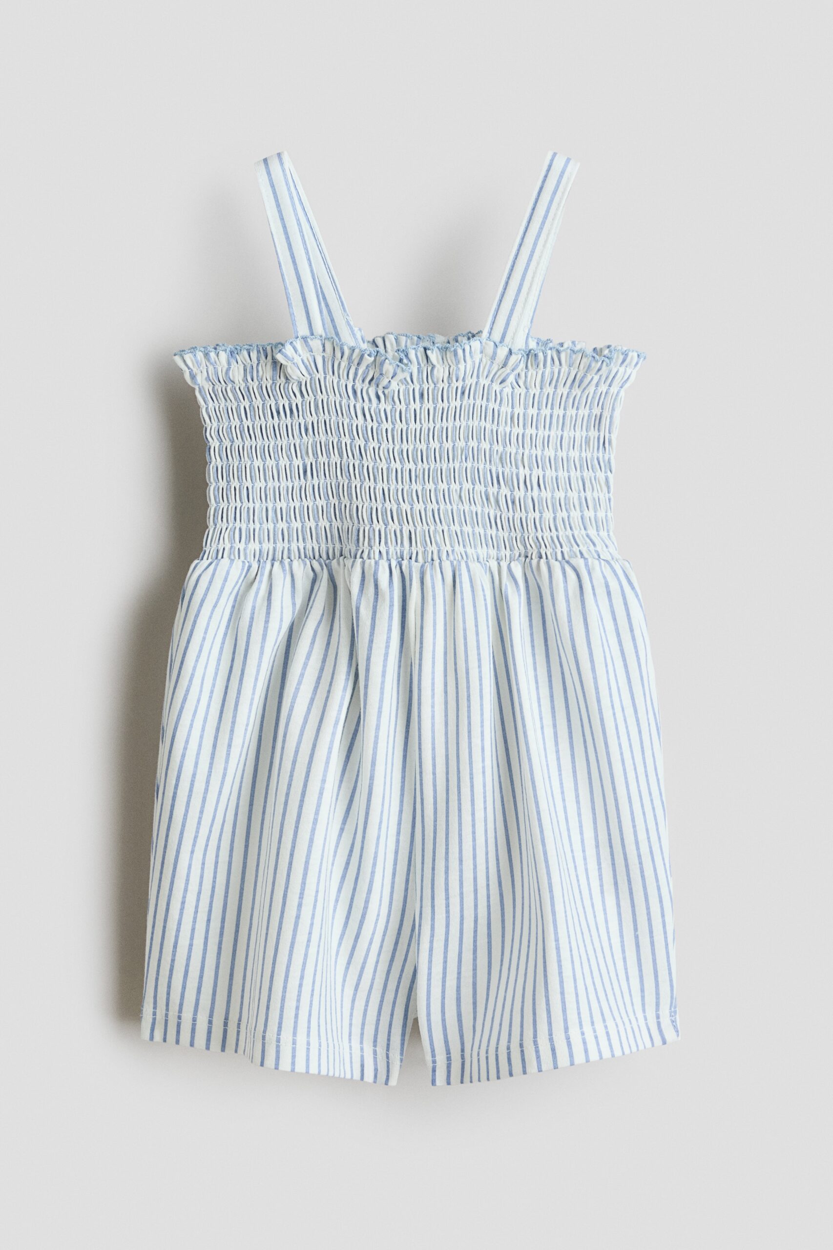 H & M - Katoenen boxpakje - Lichtblauw/Wit Gestreept