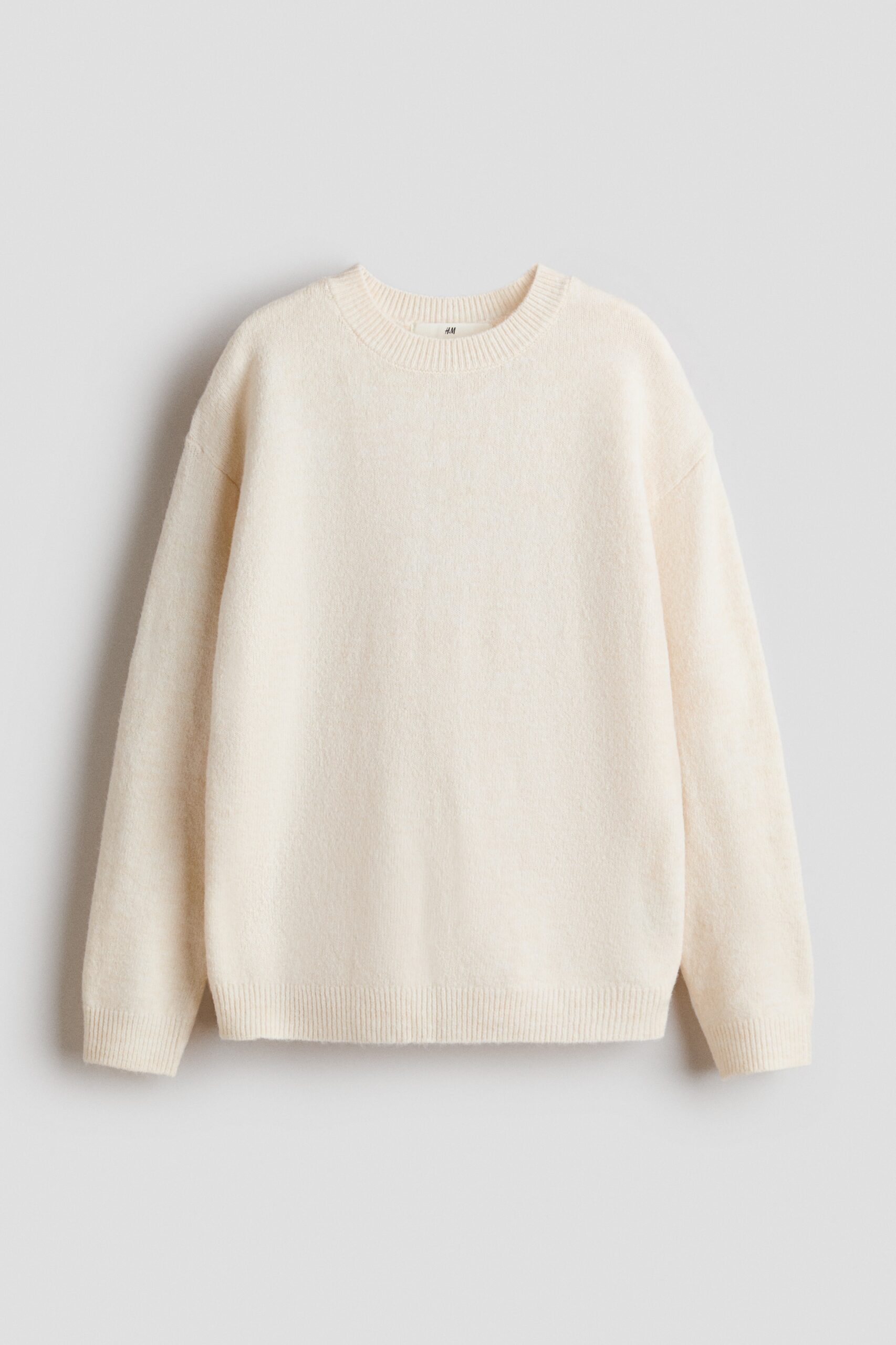 H & M - Trui - Loose Fit - Wit