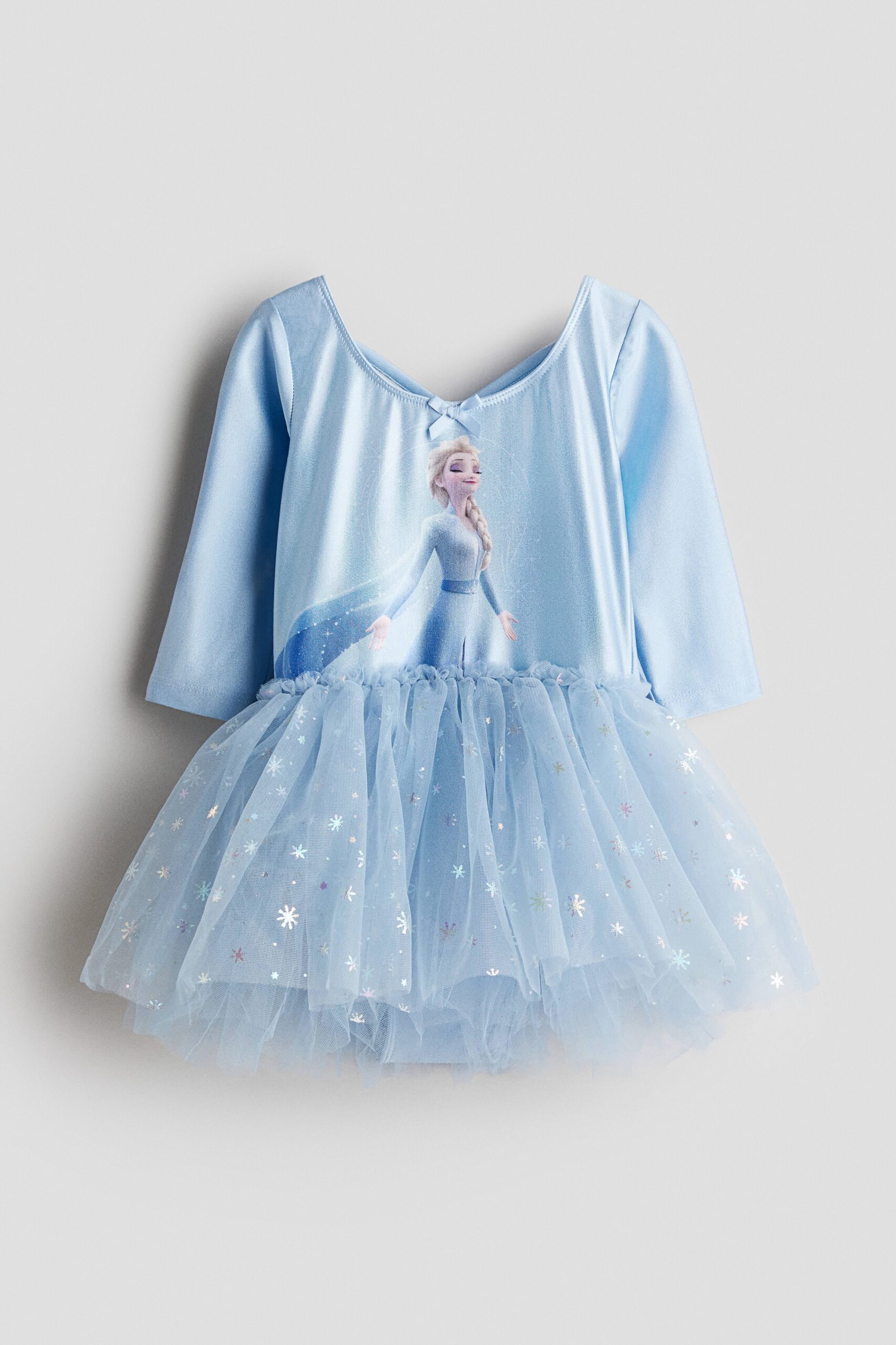 H & M - Danspakje met tulen rok - Lichtblauw/Frozen