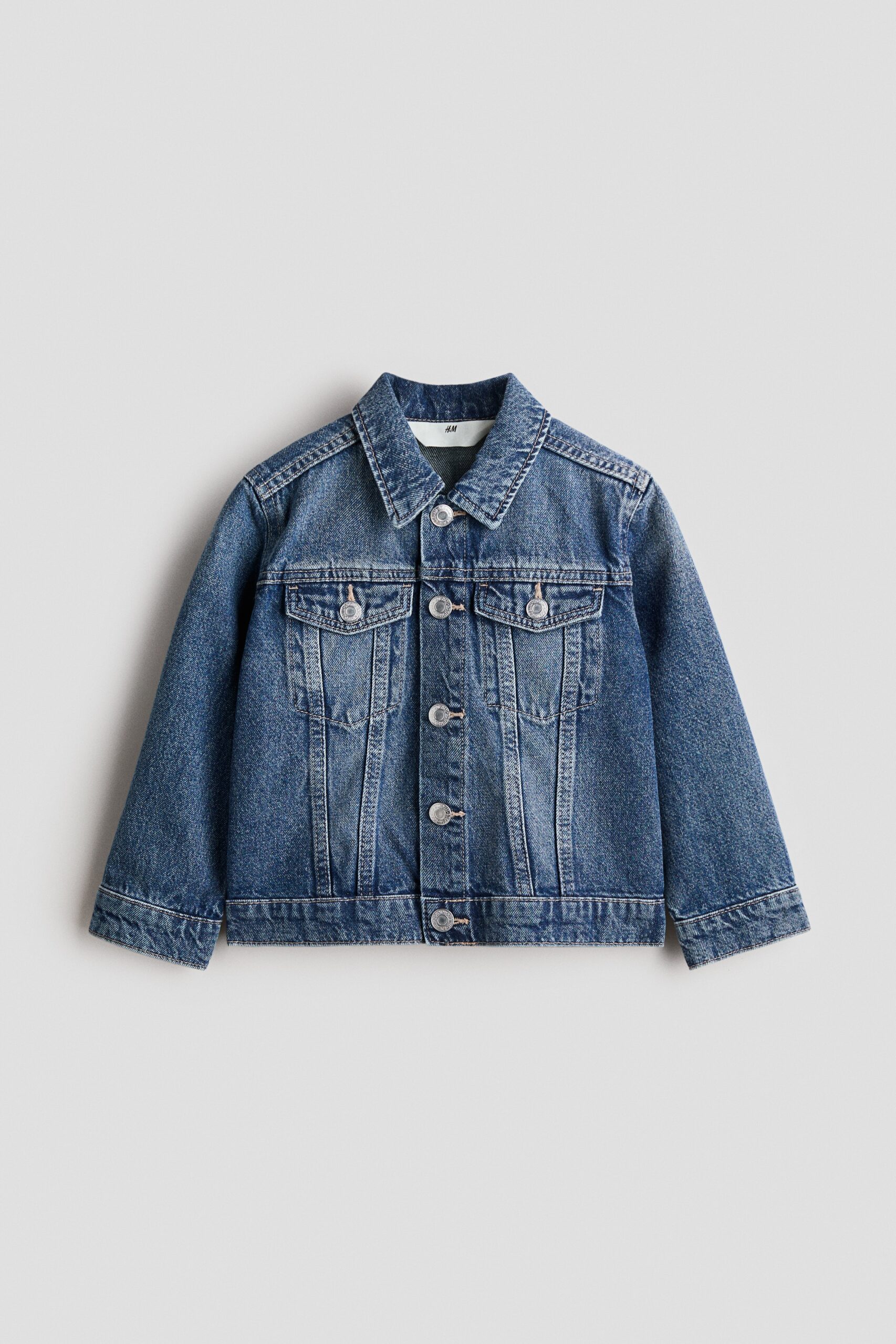 H & M - Denim jack - Denimblauw
