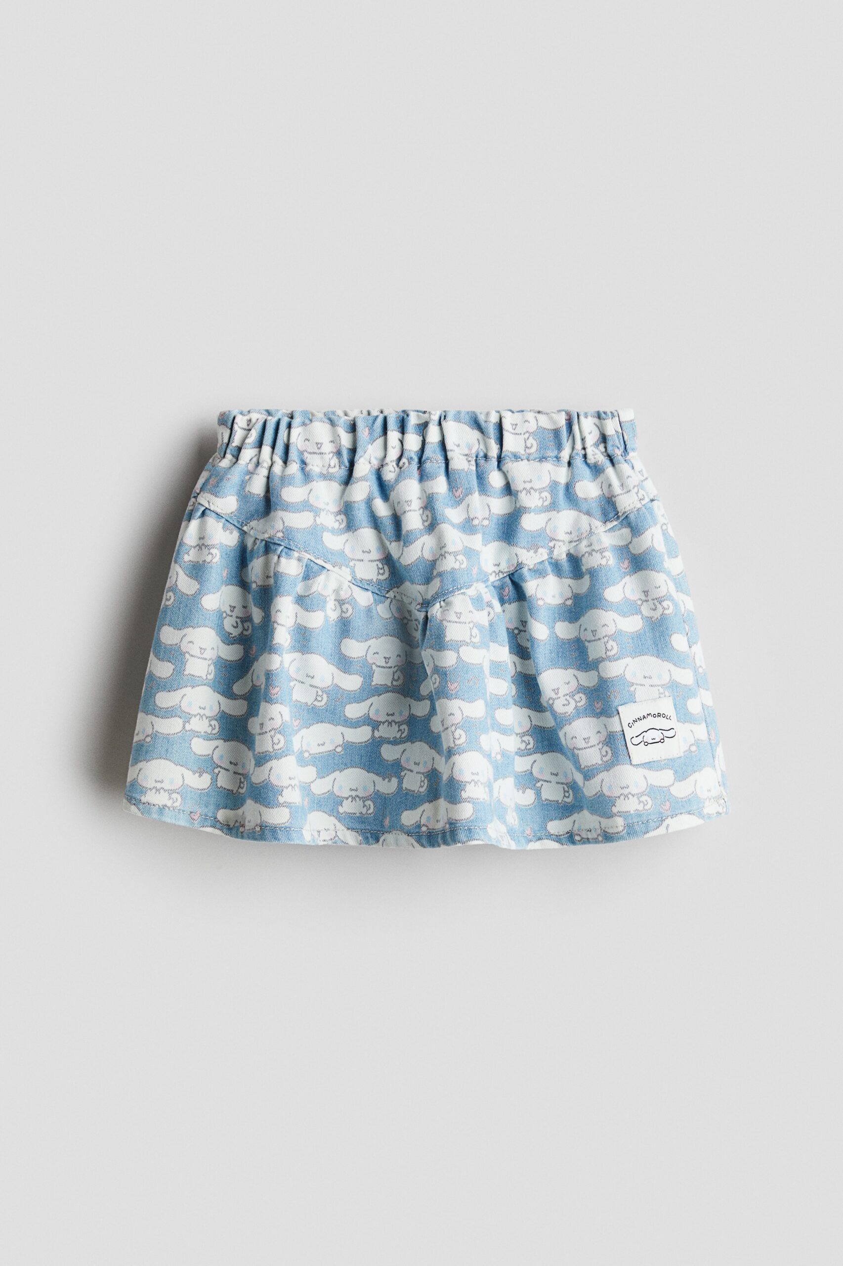 H & M - Denim rok met print - Denimblauw/Cinnamoroll
