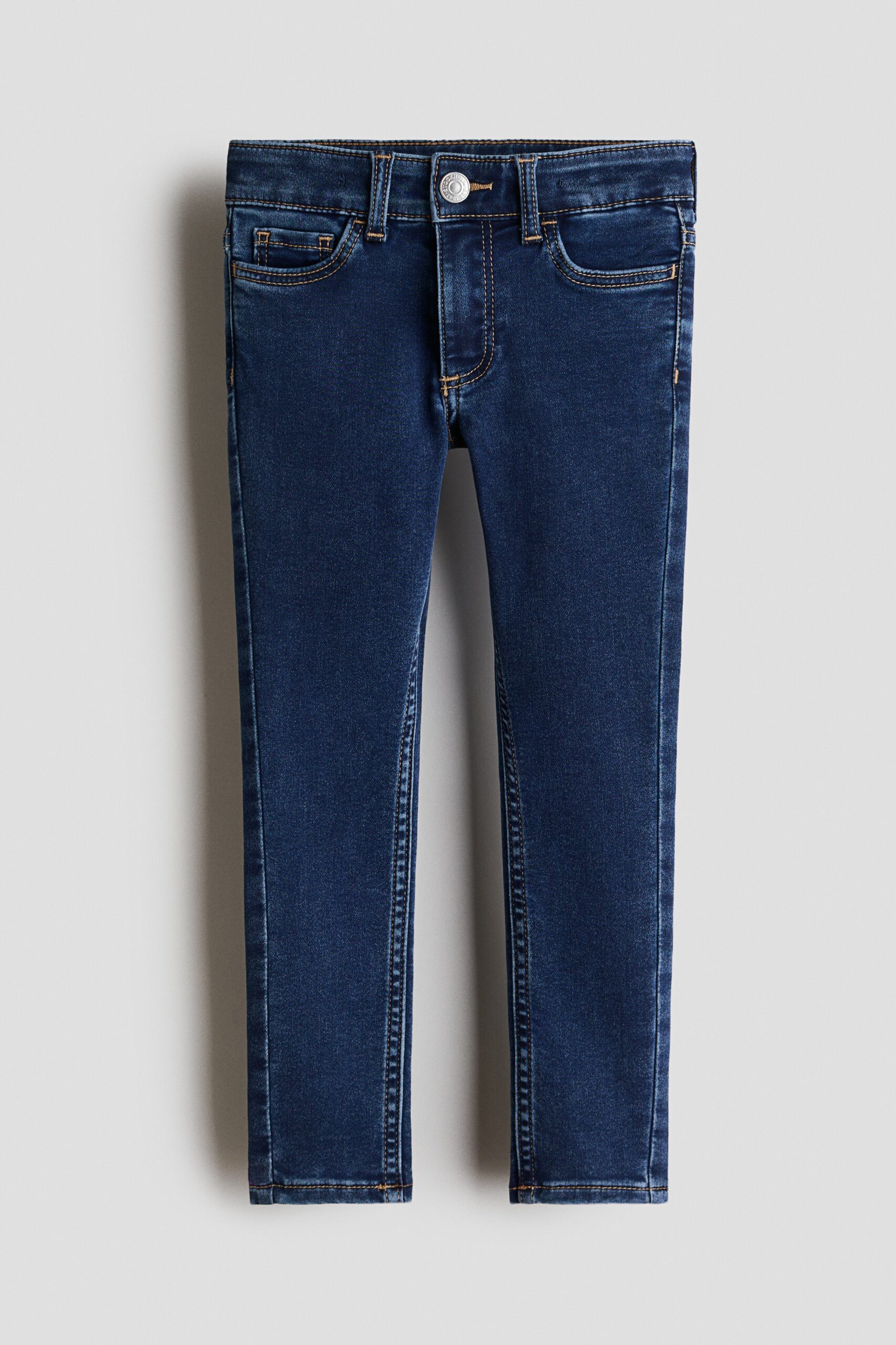 H & M - Super Soft Skinny Fit Jeans - Dark Denim Blue