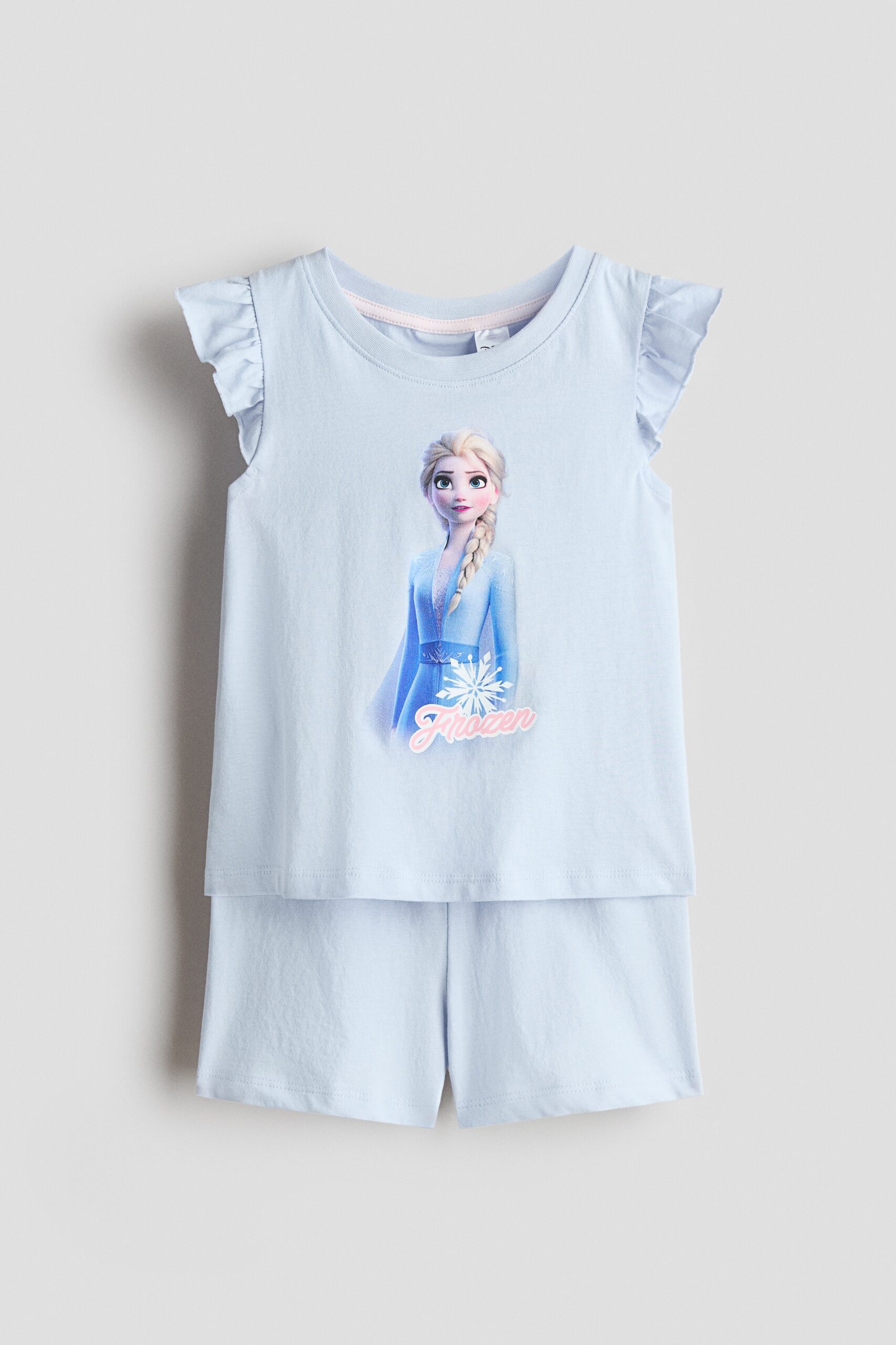 H & M - Pyjama met print - Lichtblauw/Frozen