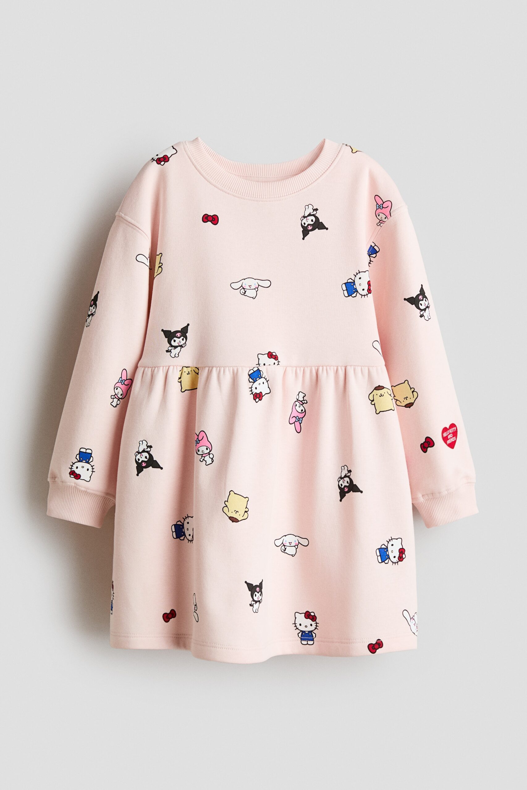 H & M - Sweatjurk met print - Lichtroze/Sanrio