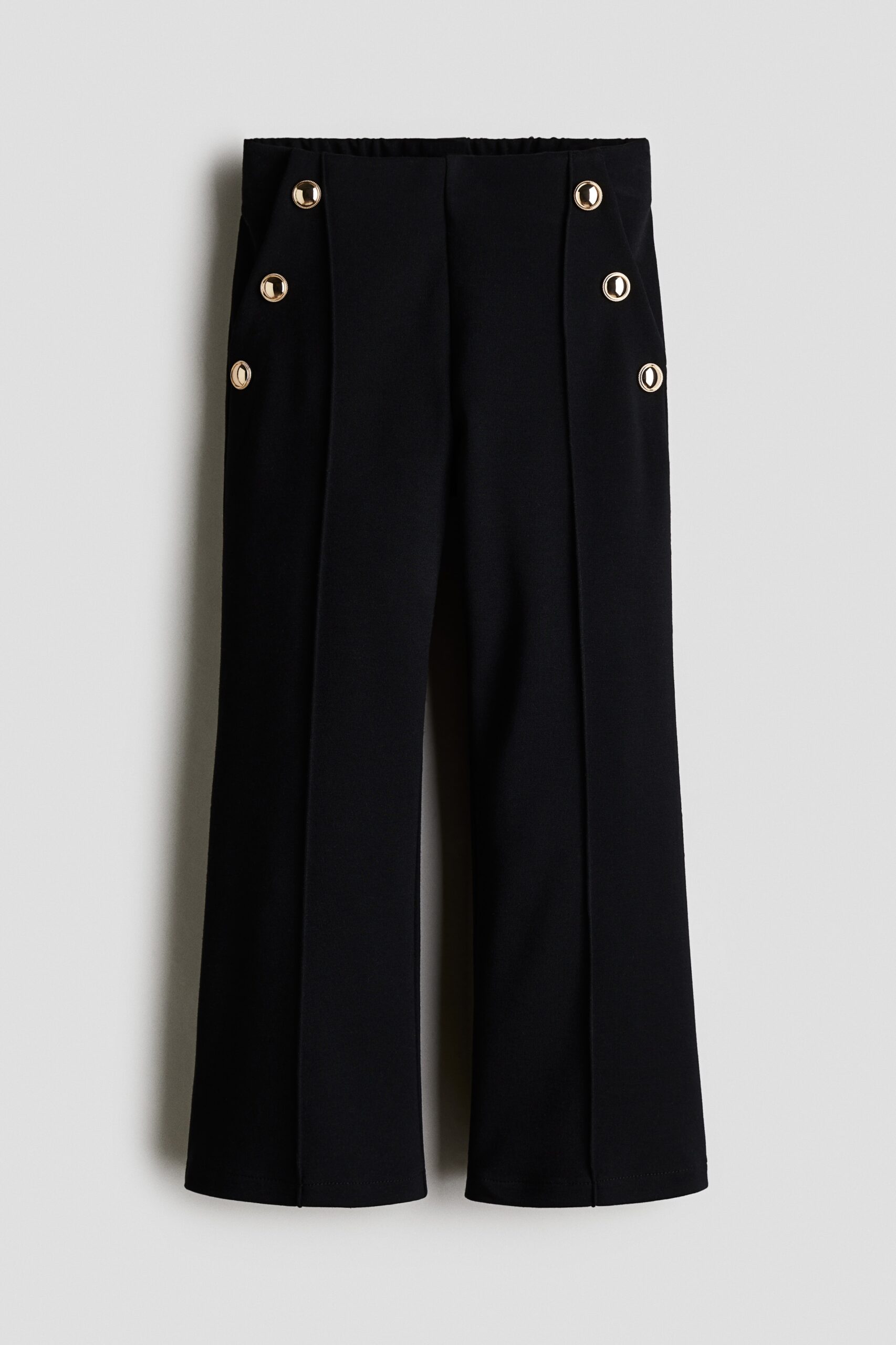 H & M - Wijde broek van Punte di Roma - Zwart
