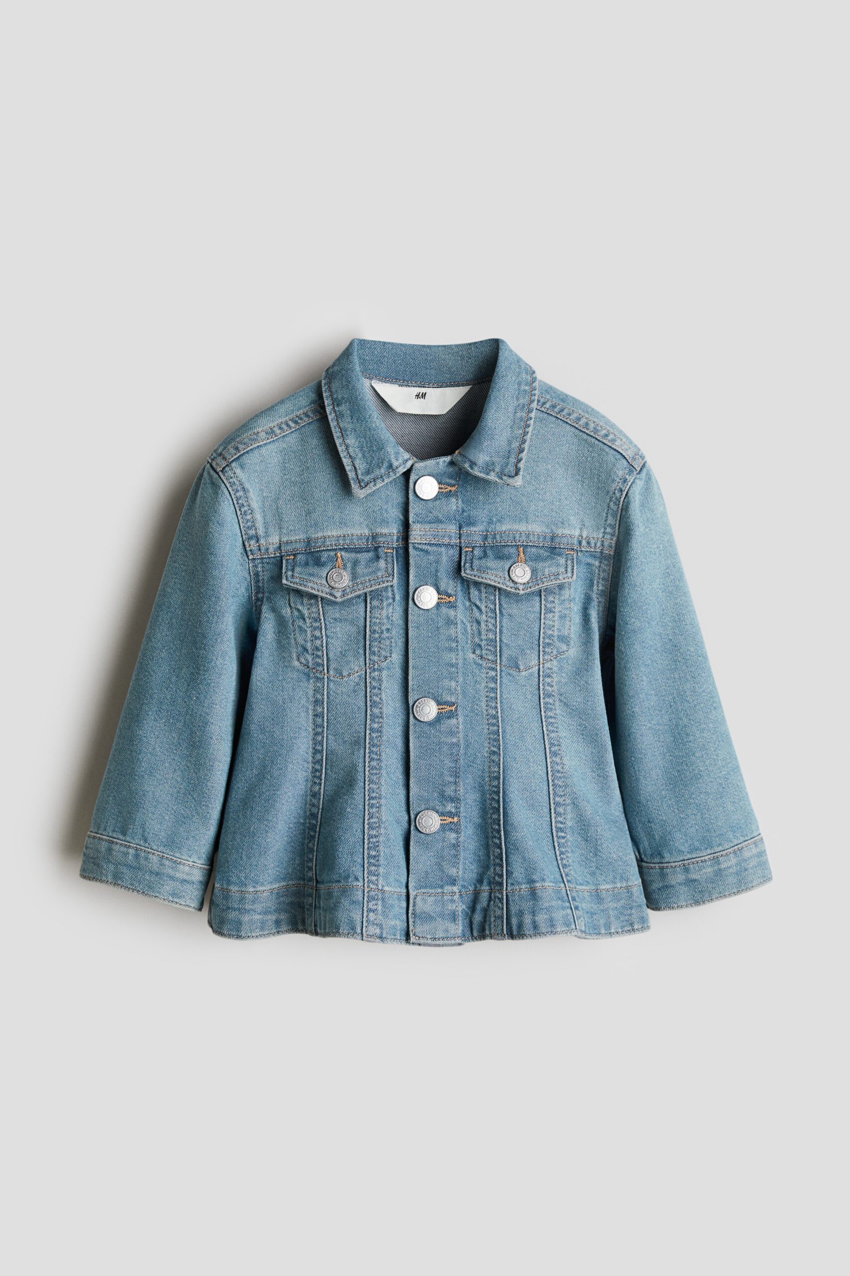 H & M - Uitlopend denim jack - Denimblauw