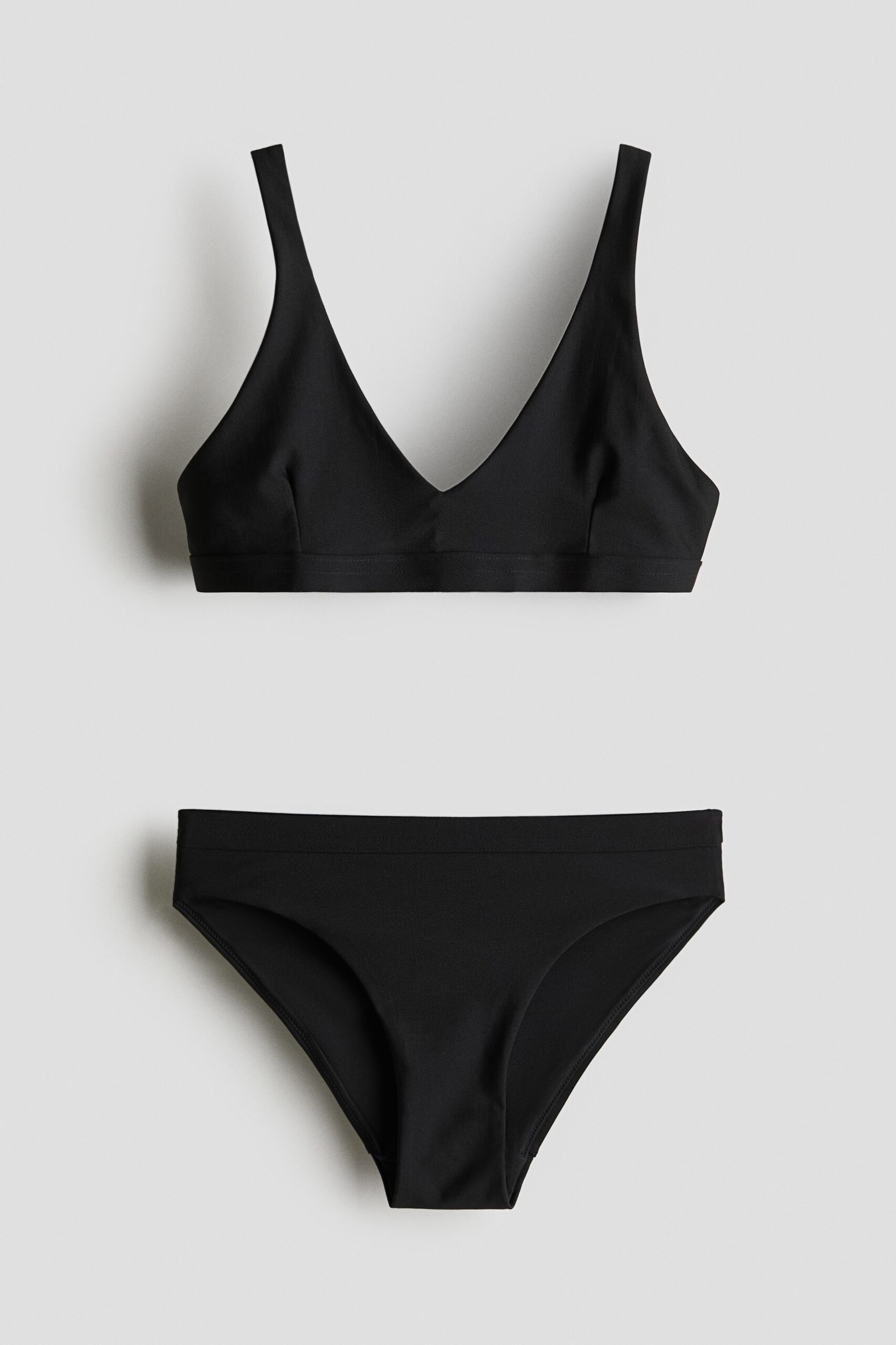 H & M - Bikini met V-hals - Zwart