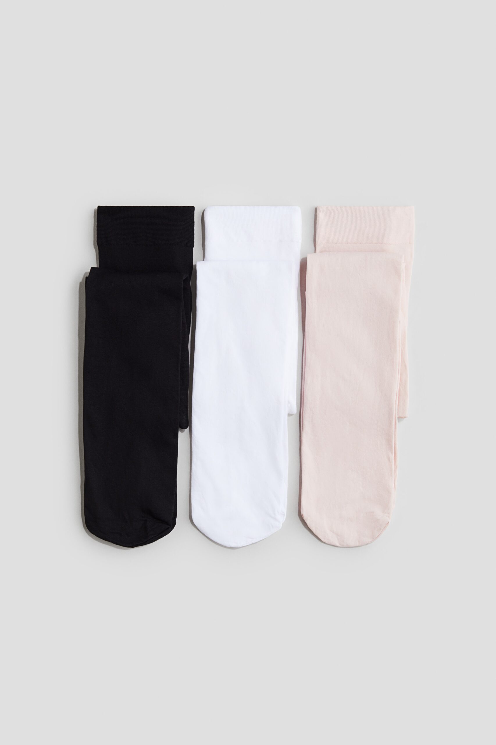 H & M - Set van 3 maillots - Lichtroze/Wit/Zwart