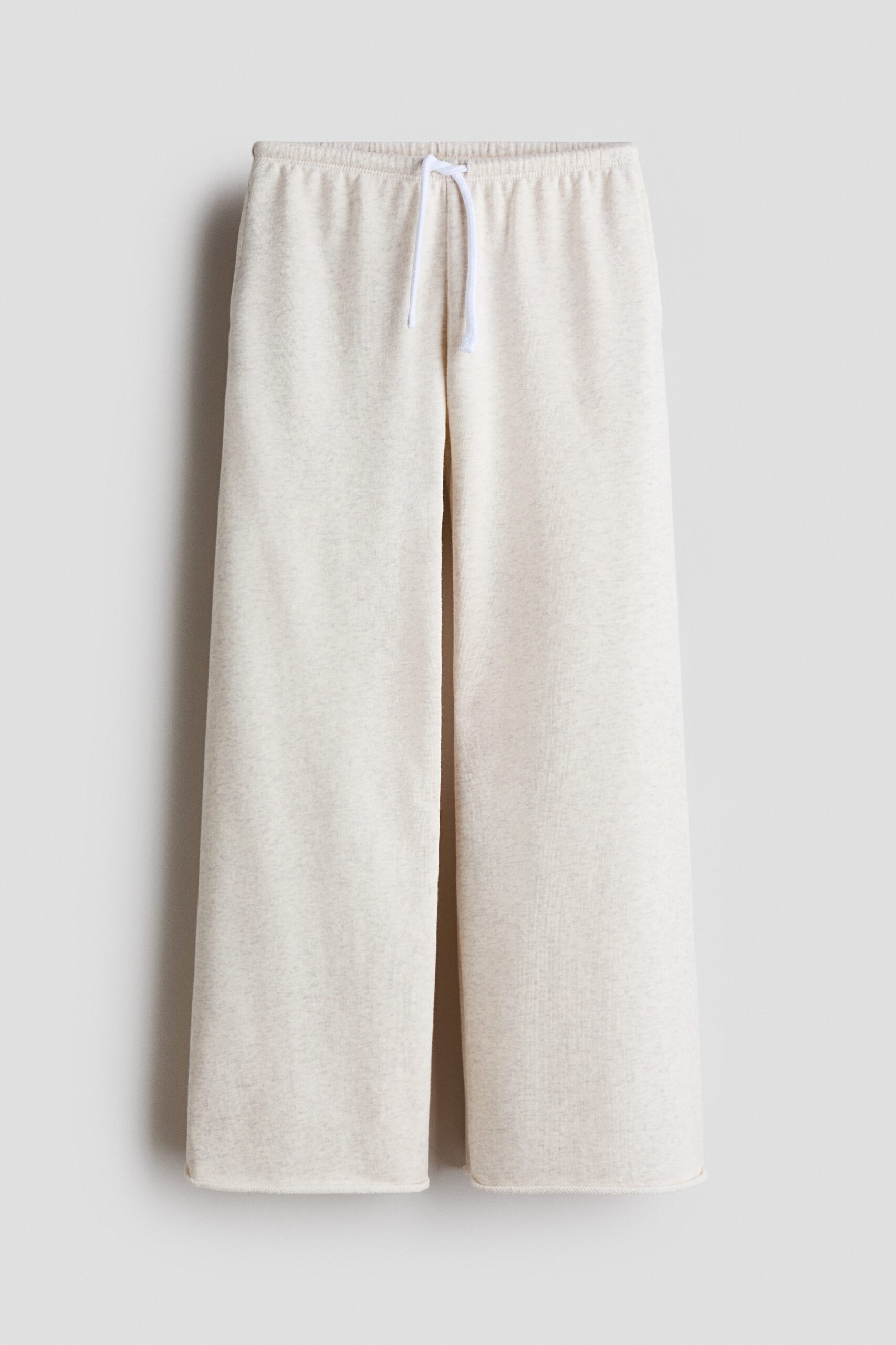 H & M - Wijde joggers - Lichtbeige