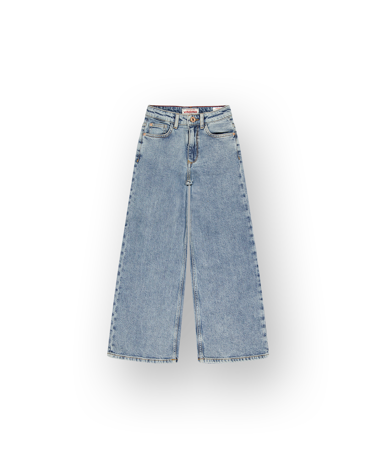 Meisjes Extra Wide Leg Jeans Cita