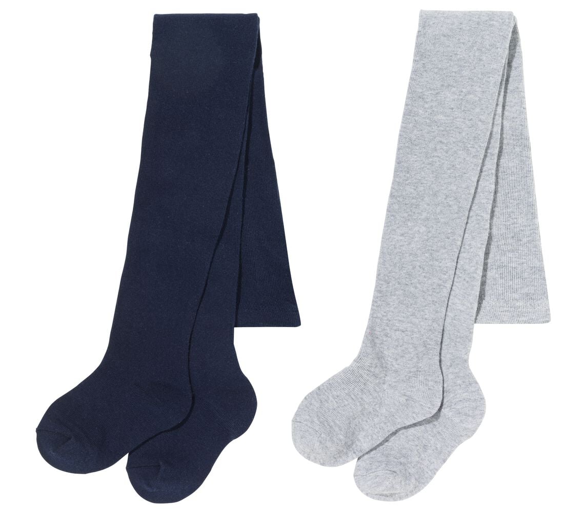 HEMA HEMA Kindermaillots - 2 Stuks Blauw