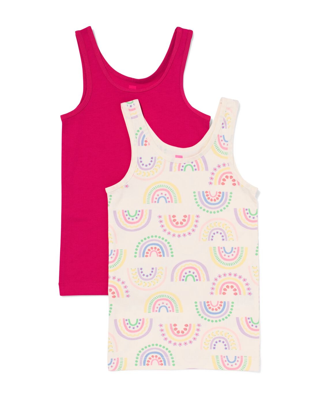 HEMA-HEMA-Kindersinglets-Regenboog-2-Stuks-Multi-multi