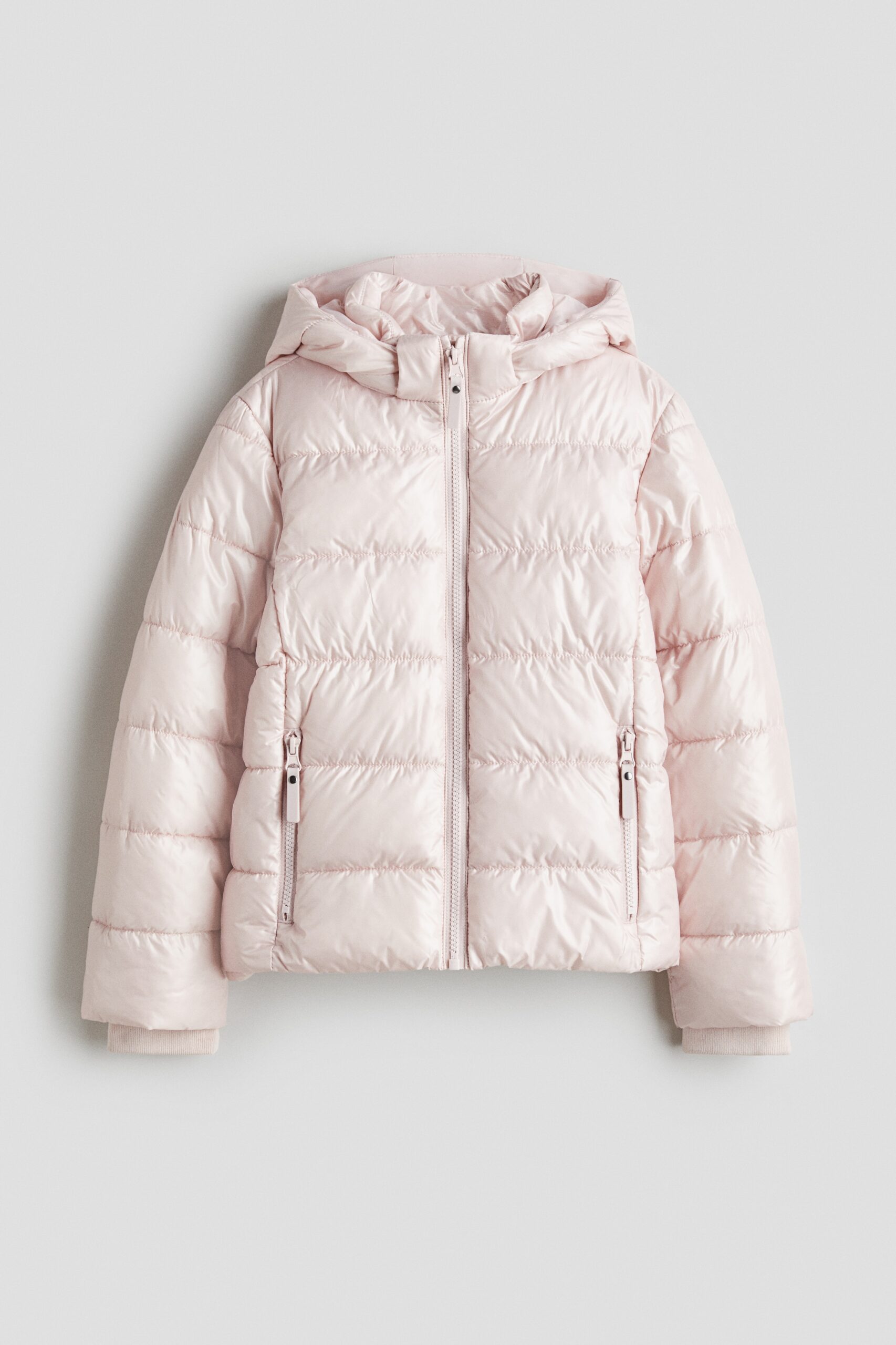 H & M - Pufferjack - Lichtroze