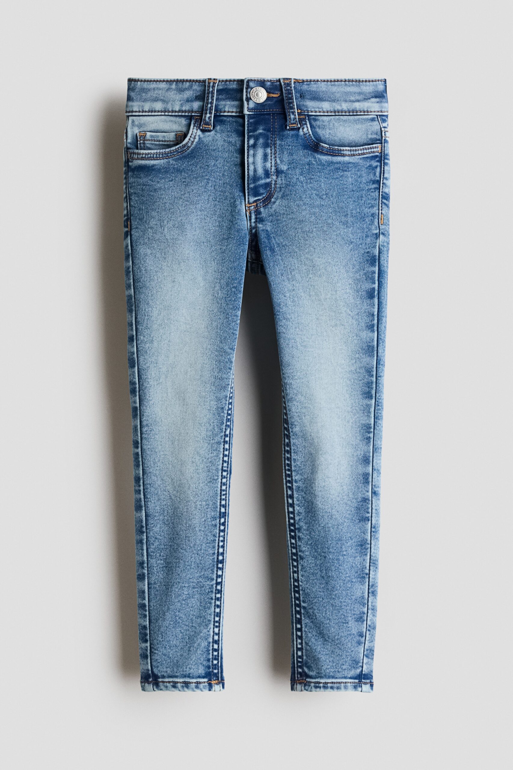 H & M - Super Soft Skinny Fit Jeans - Denim Blue