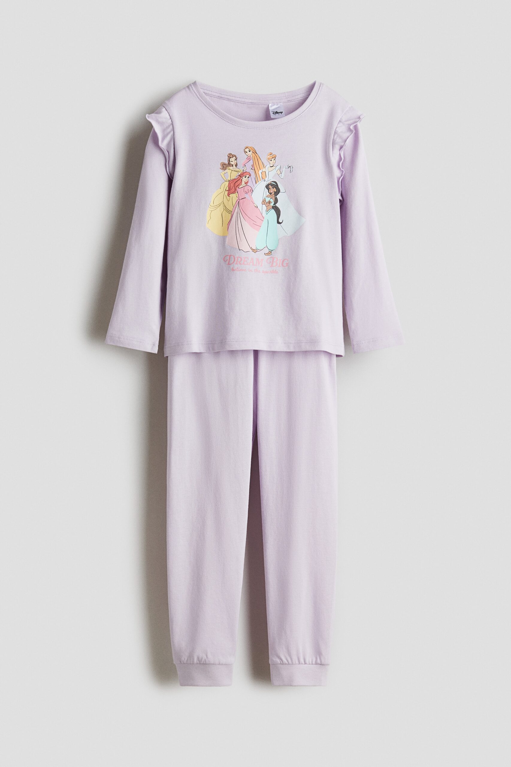 H & M - Tricot pyjama - Lichtpaars/Disney-Prinsessen