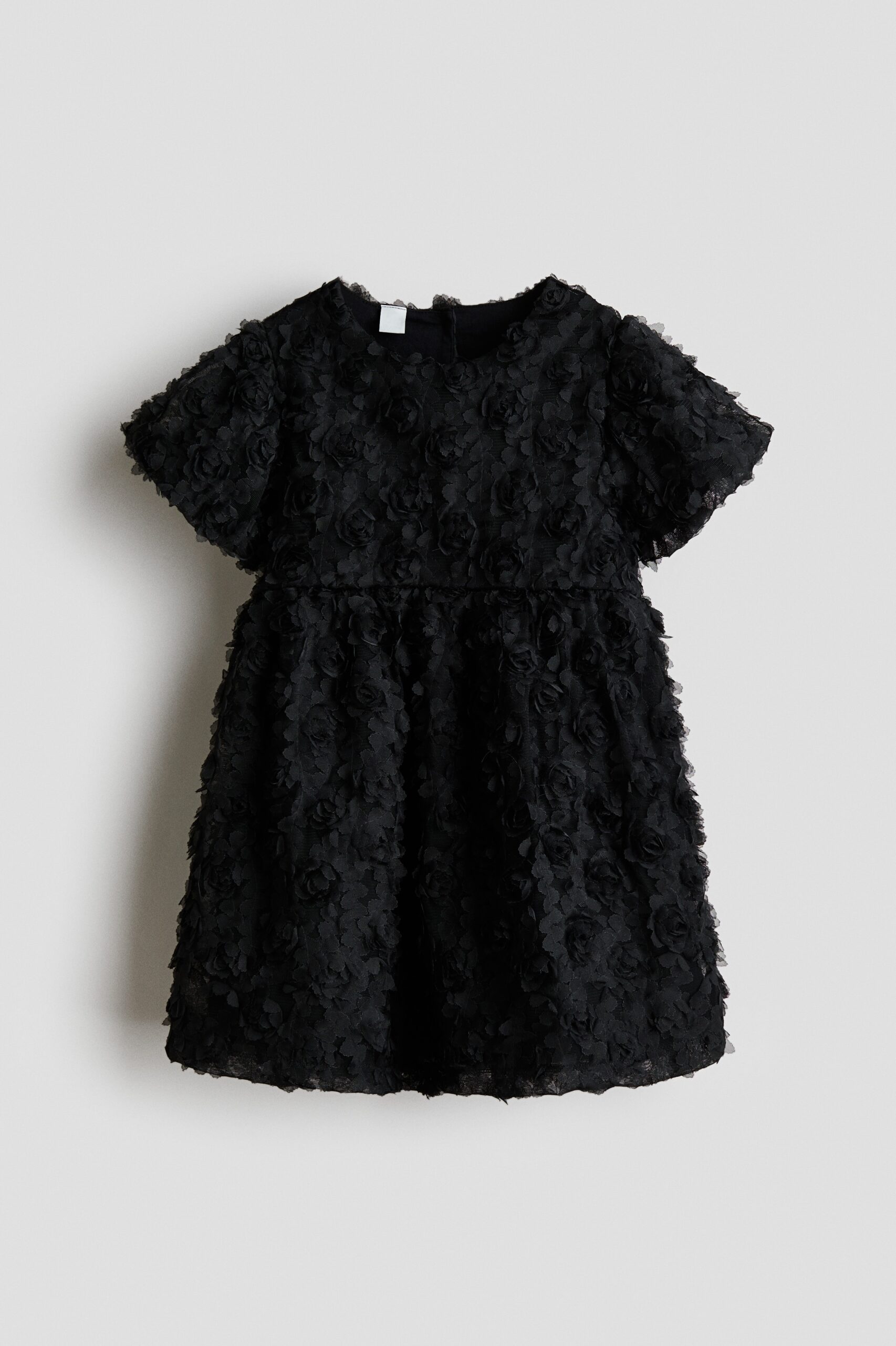 H & M - Jurk met applicaties - Zwart