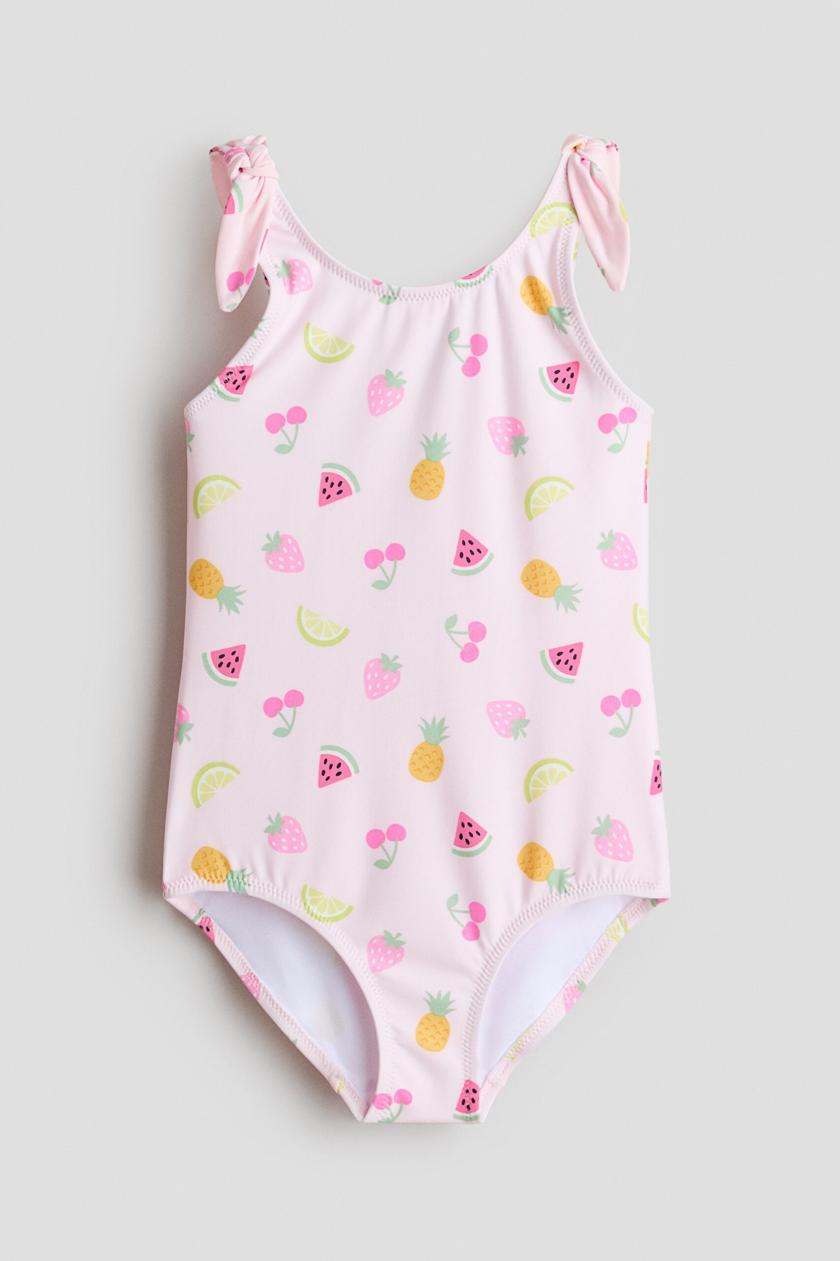 H & M - Badpak met print - Lichtroze/Fruit