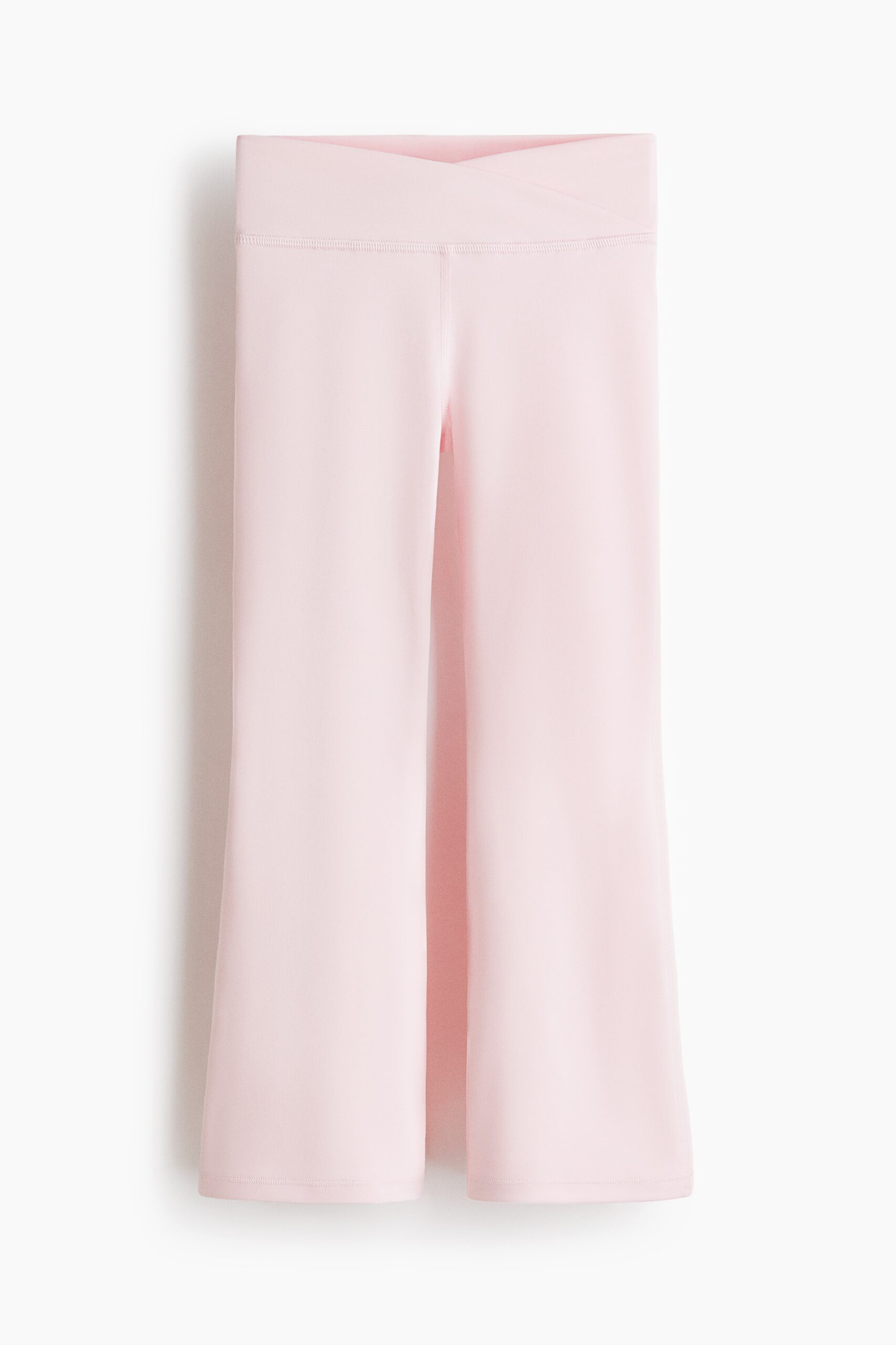 H & M - Flared sportlegging met SoftMove - Lichtroze