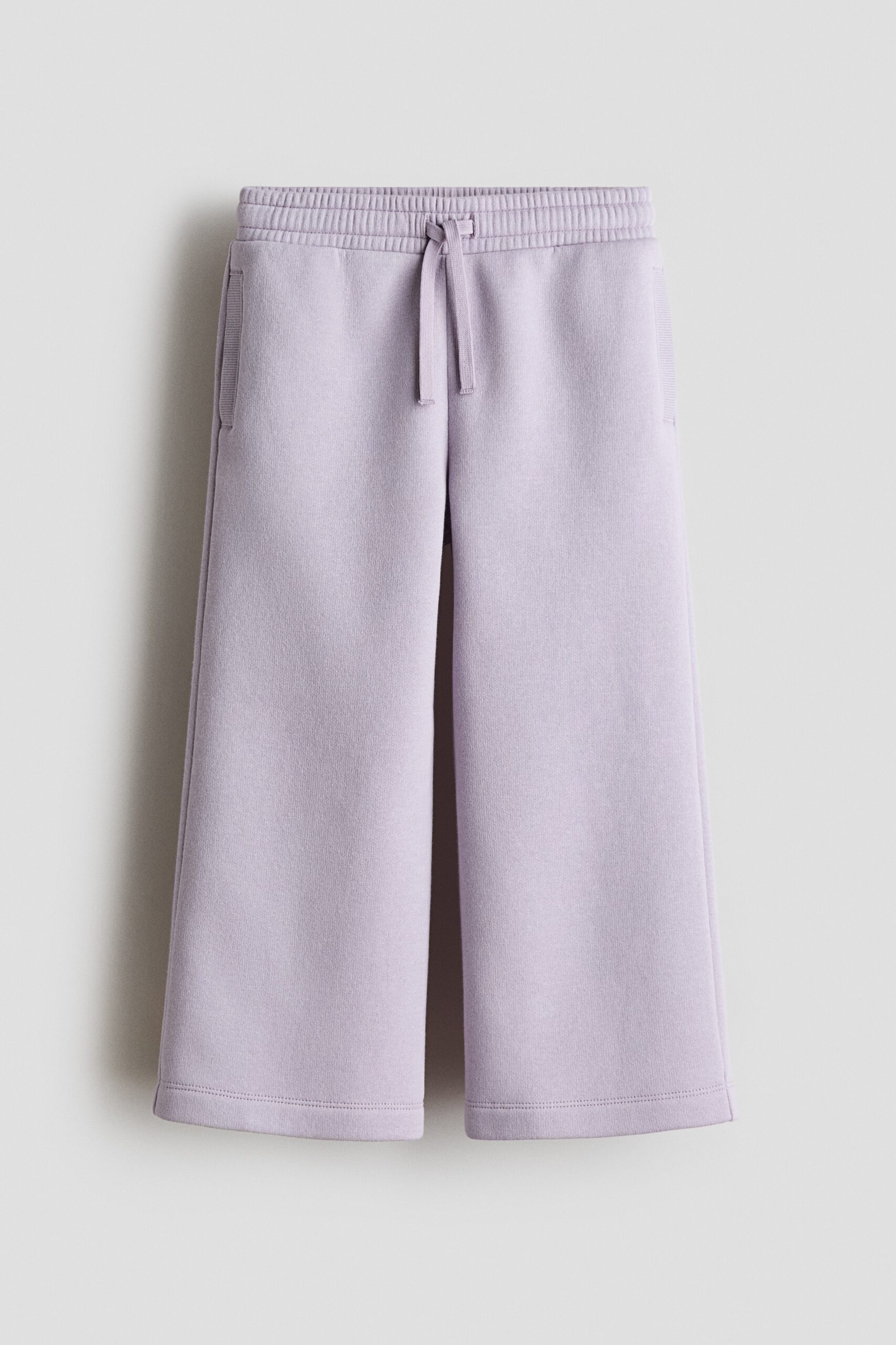 H & M - Wide brushed-inside joggers - Lichtpaars
