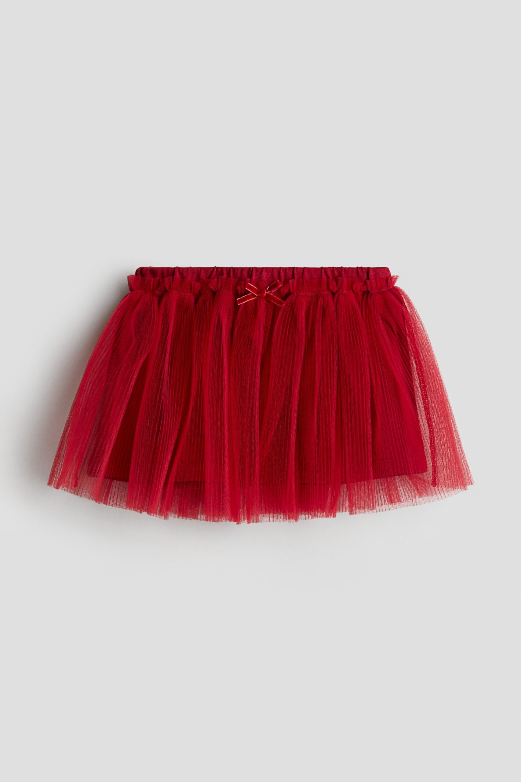 H & M - Tulen plissérok - Rood