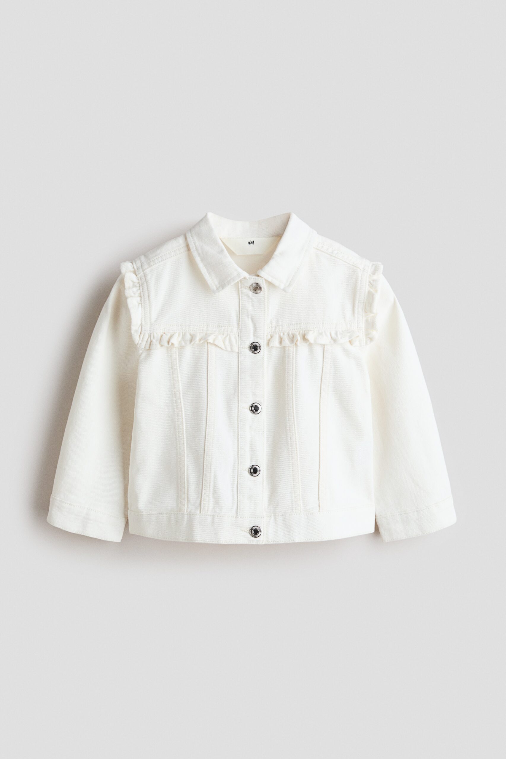 H & M - Twill jack met volants - Roomwit
