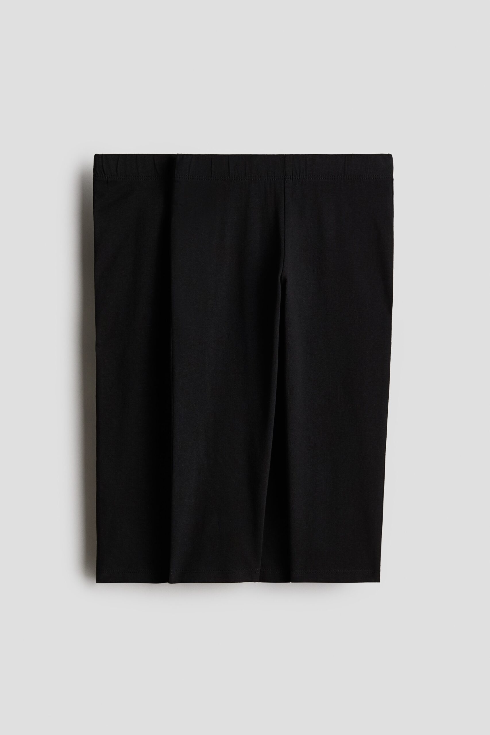 H & M - Set van 2 tricot caprileggings - Zwart