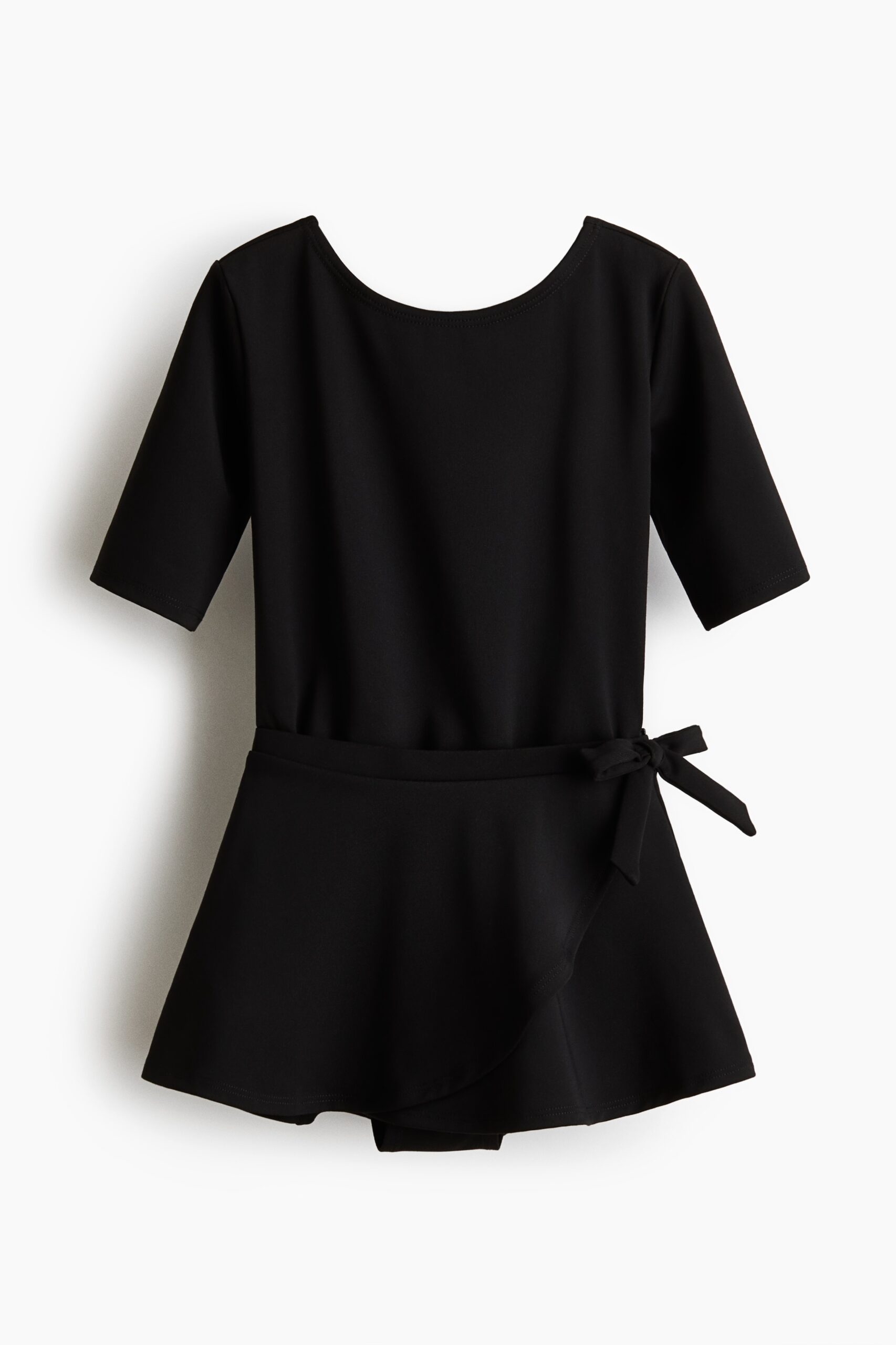 H & M - Tweedelige set - bodysuit en rok - Zwart