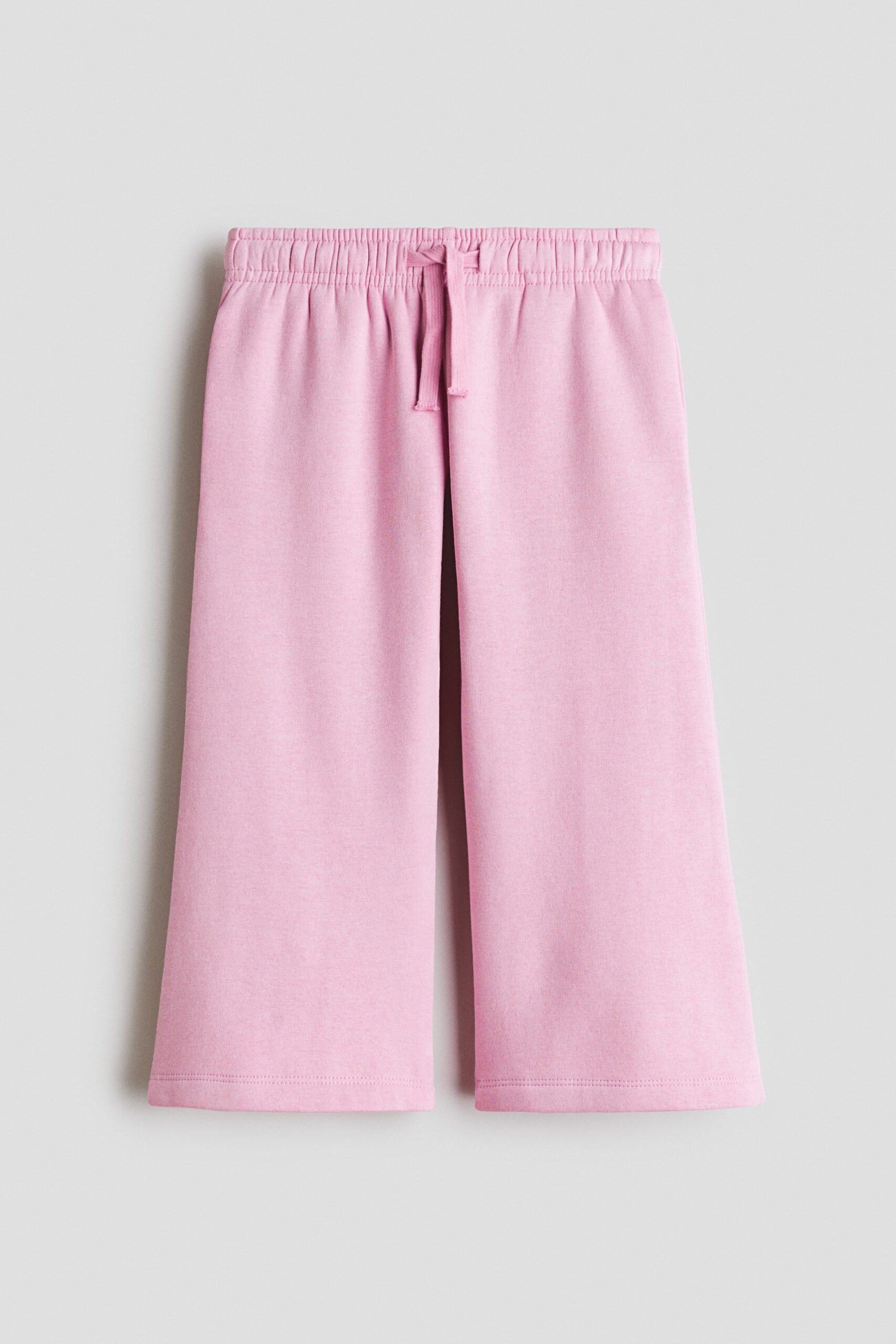 H & M - Joggers met geruwde binnenkant en wijde pijpen - Roze