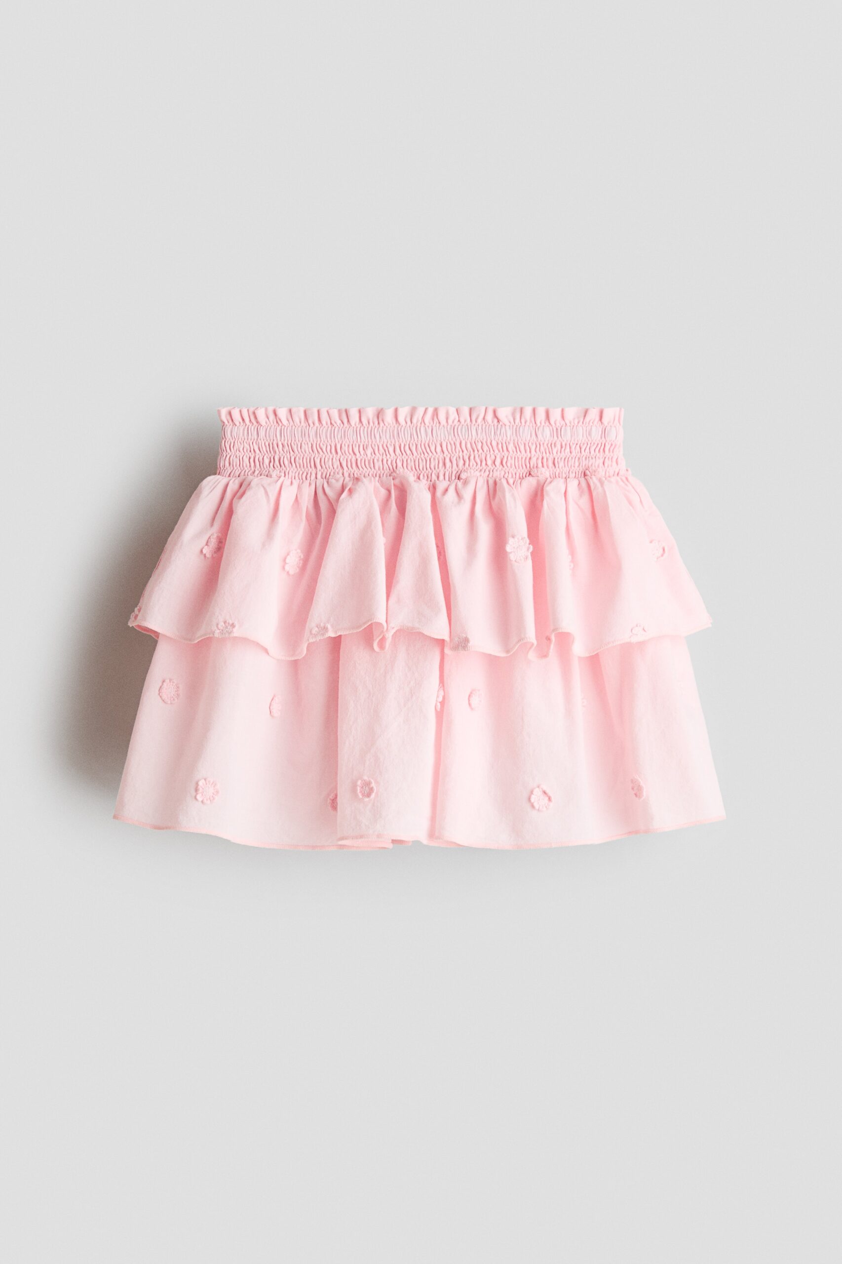 H & M - Volantrok - Lichtroze