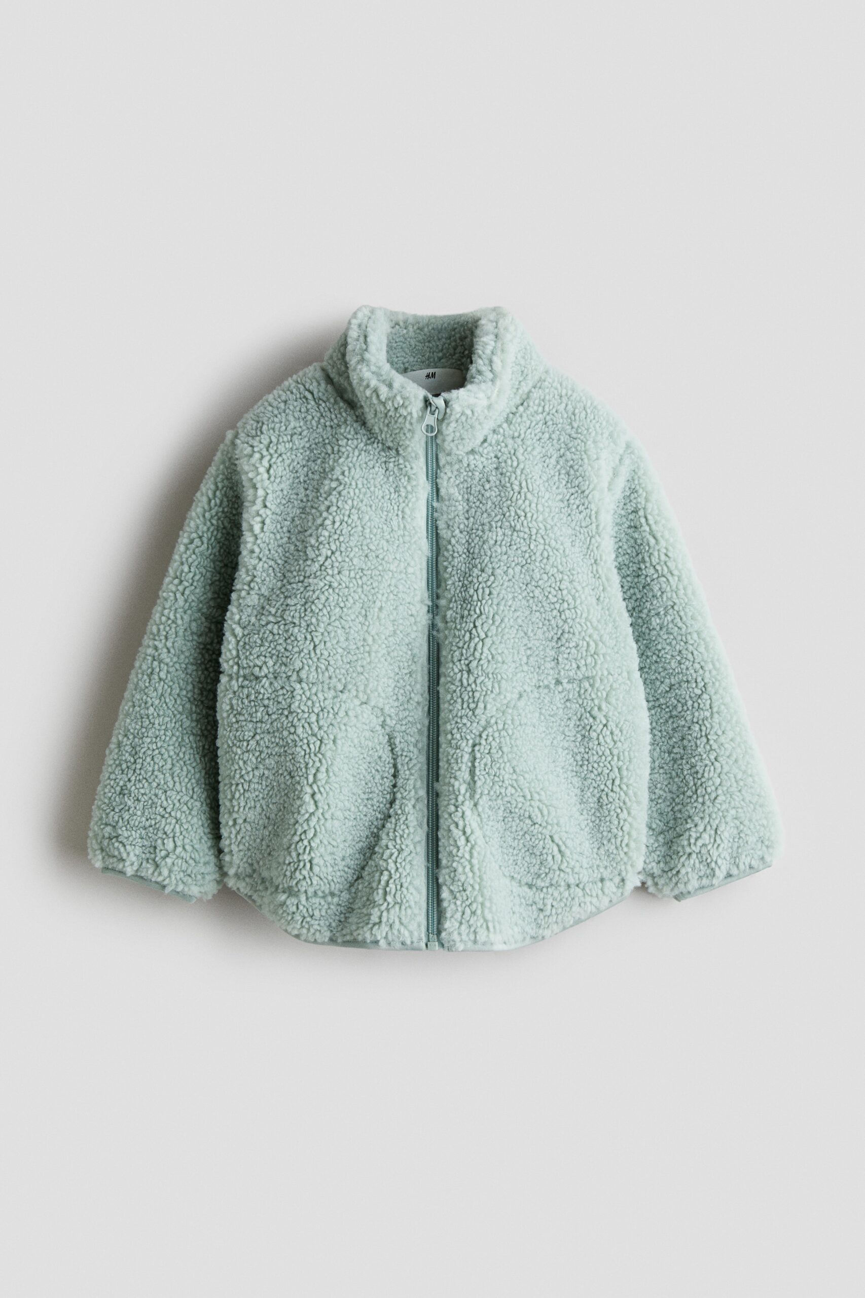 H & M - Teddy jack - Lichtgroen