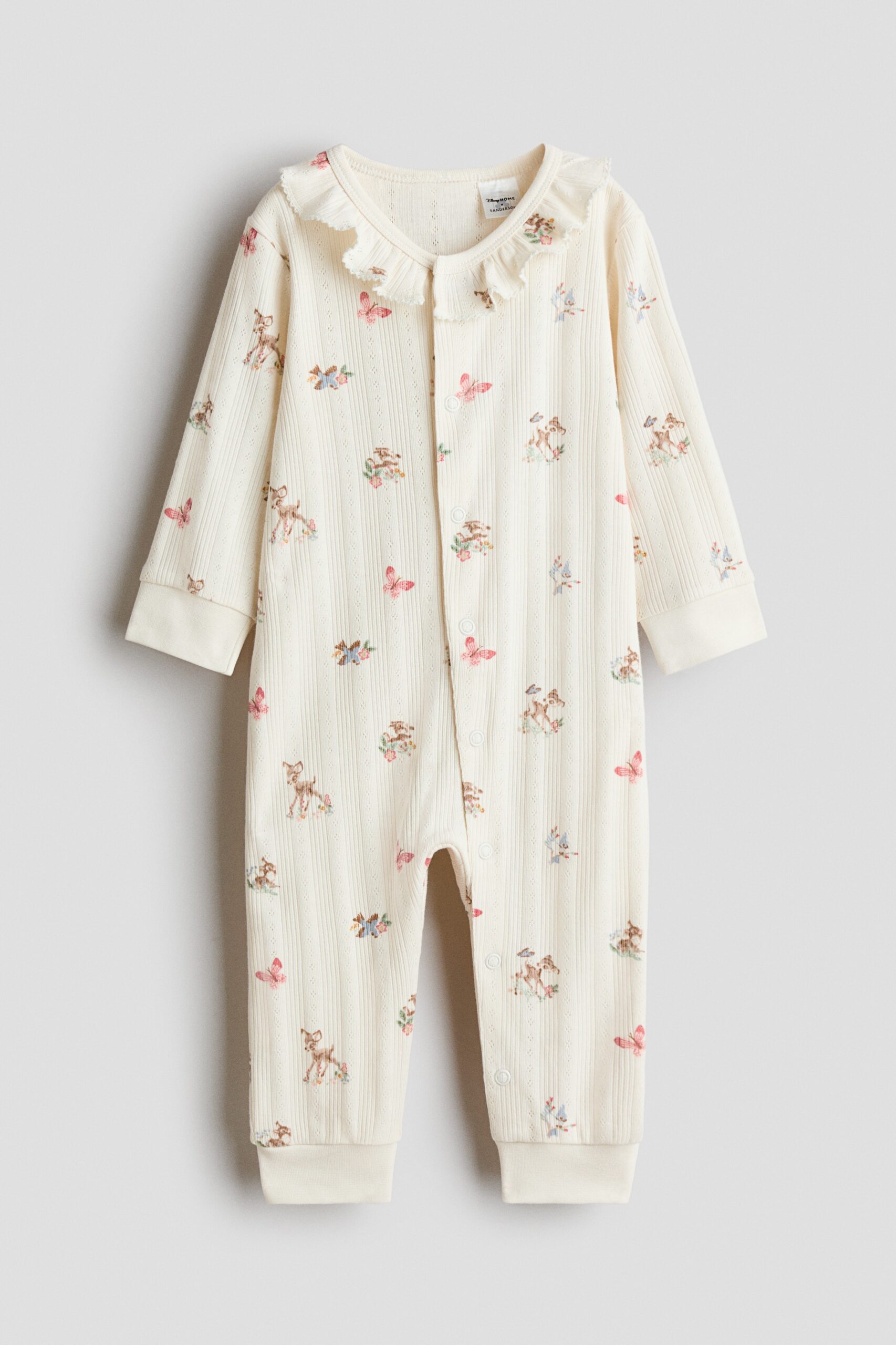 H & M - Pyjamapakje met print - Roomwit/Bambi