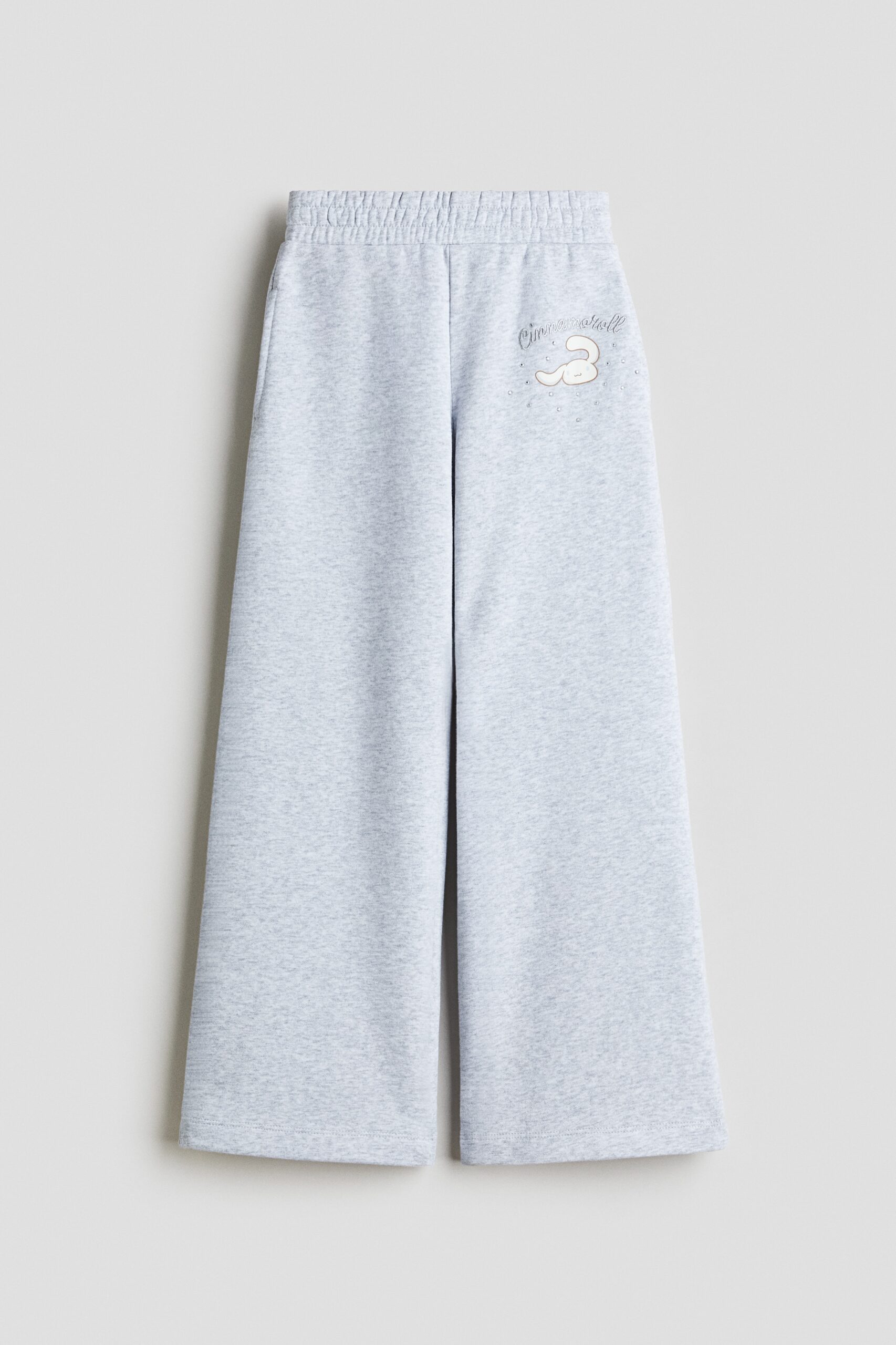 H & M - Joggers met geruwde binnenkant - Grijs Gemêleerd/Cinnamoroll