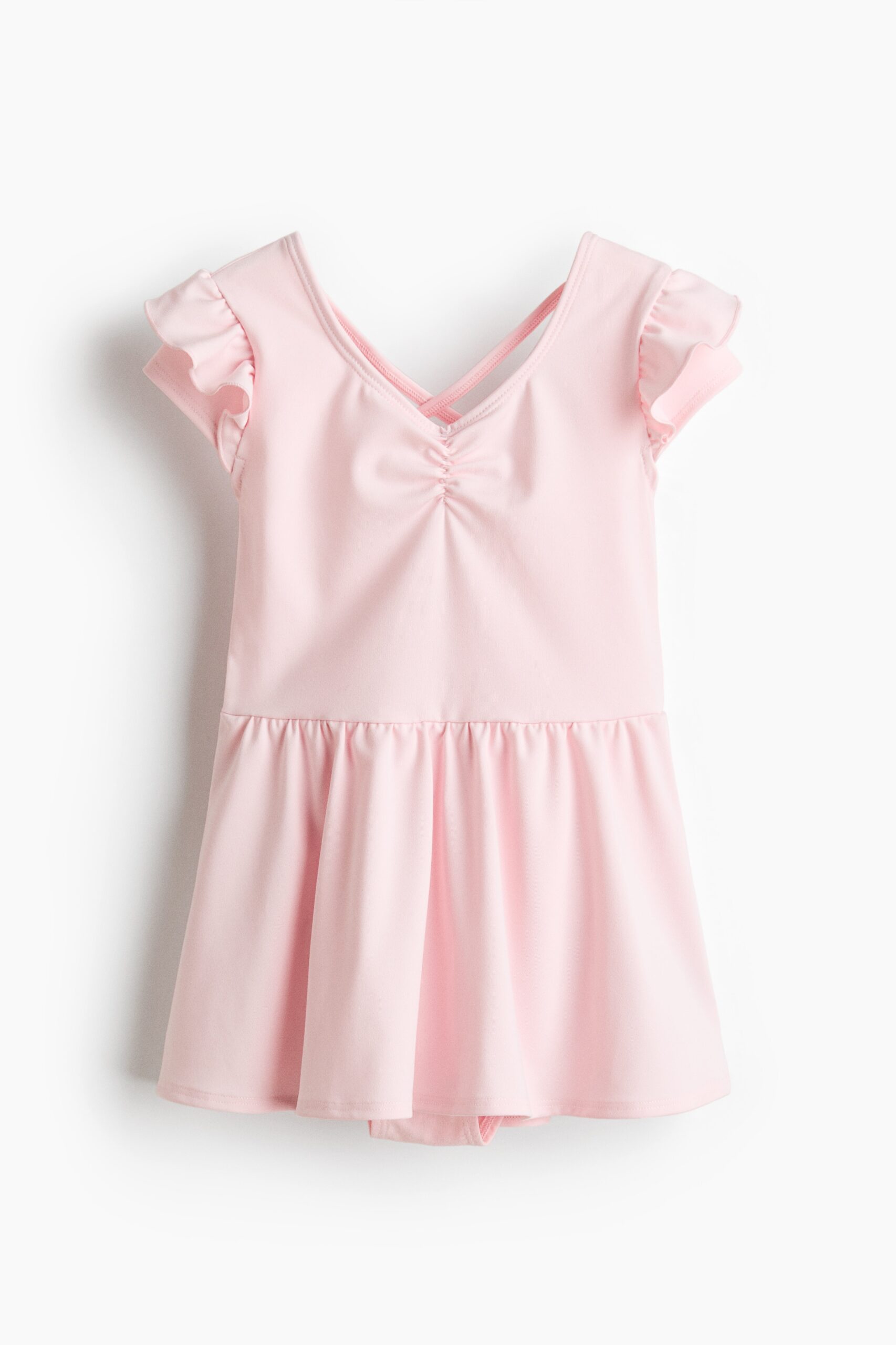 H & M - Danspakje met rok - Lichtroze
