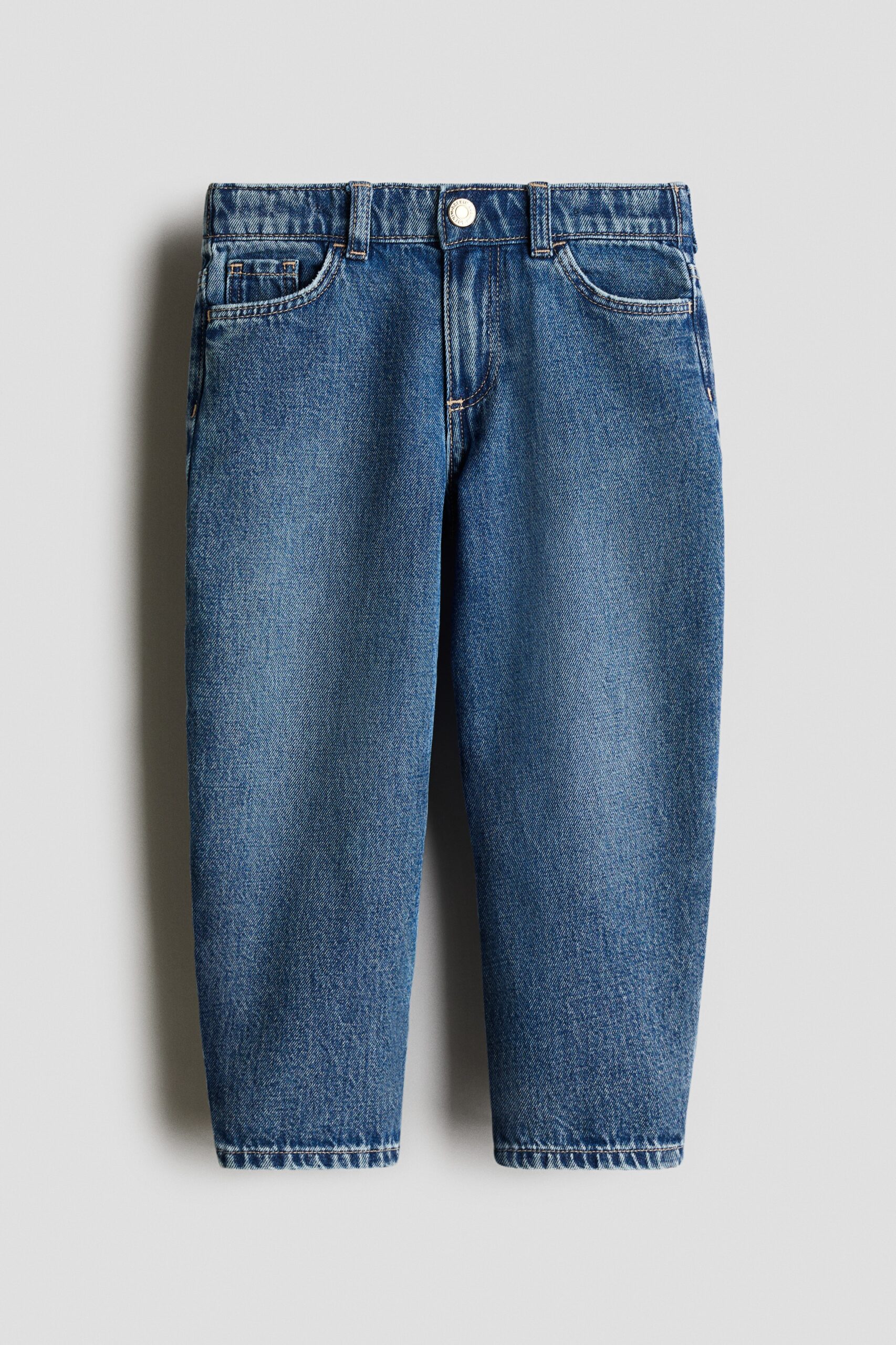 H & M - Loose-fit Barrel Jeans - Denimblauw