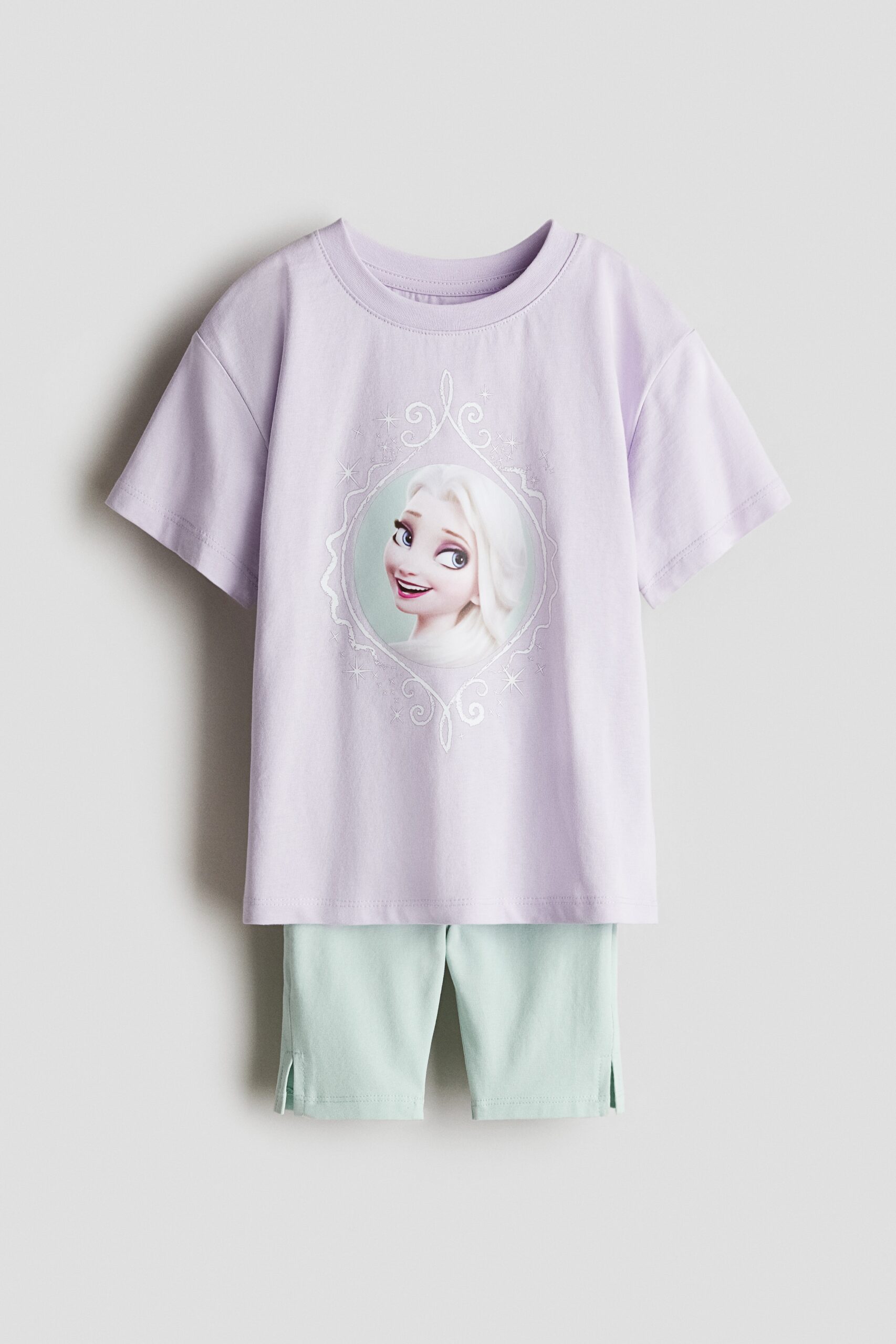 H & M - Tweedelige set met print - Lichtpaars/Frozen