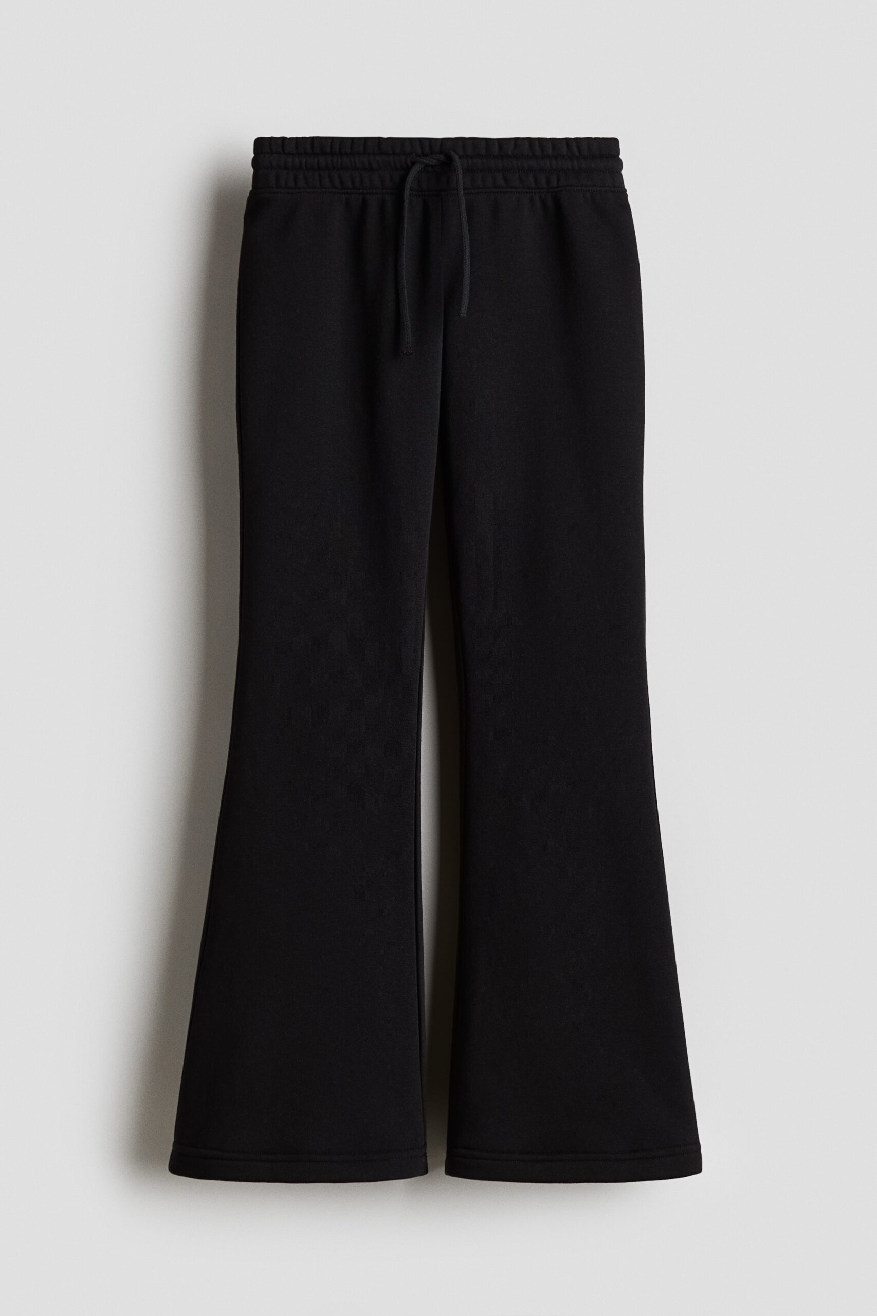 H & M - Flared joggers - Zwart