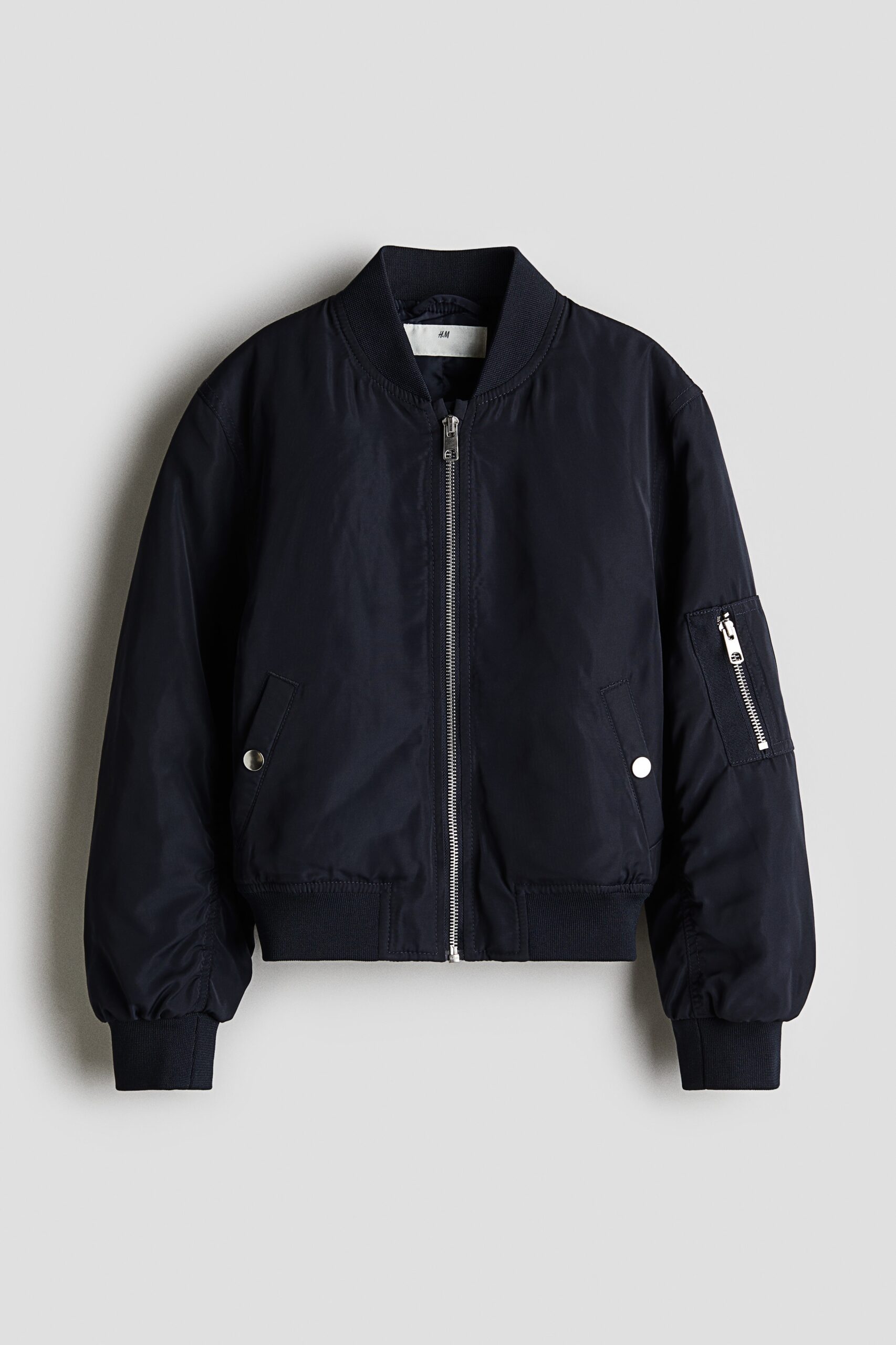 H & M - Pilotenjack - Marineblauw