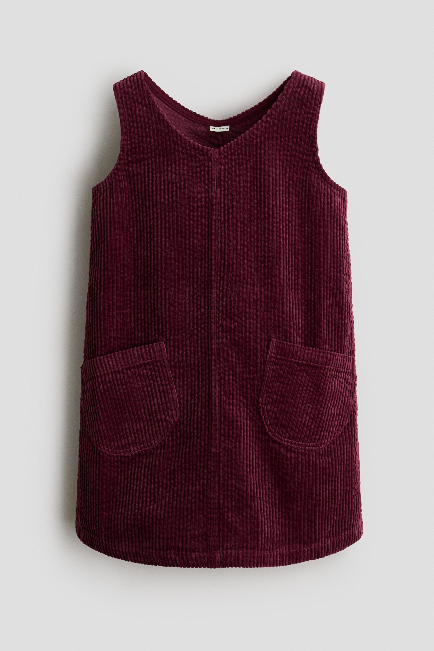 H & M - Corduroy overgooier - Donkerrood
