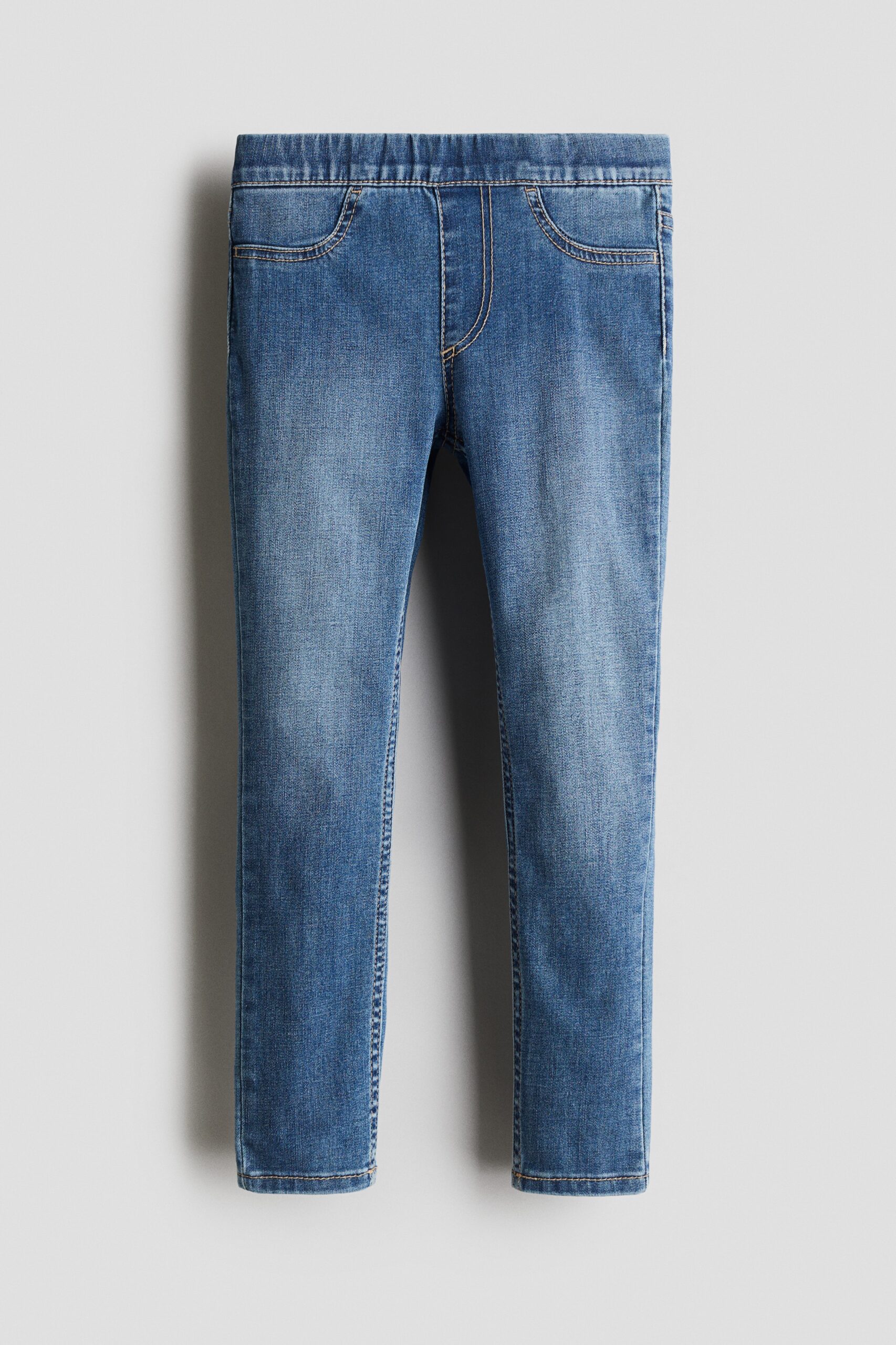 H & M - Denim jegging - Denimblauw