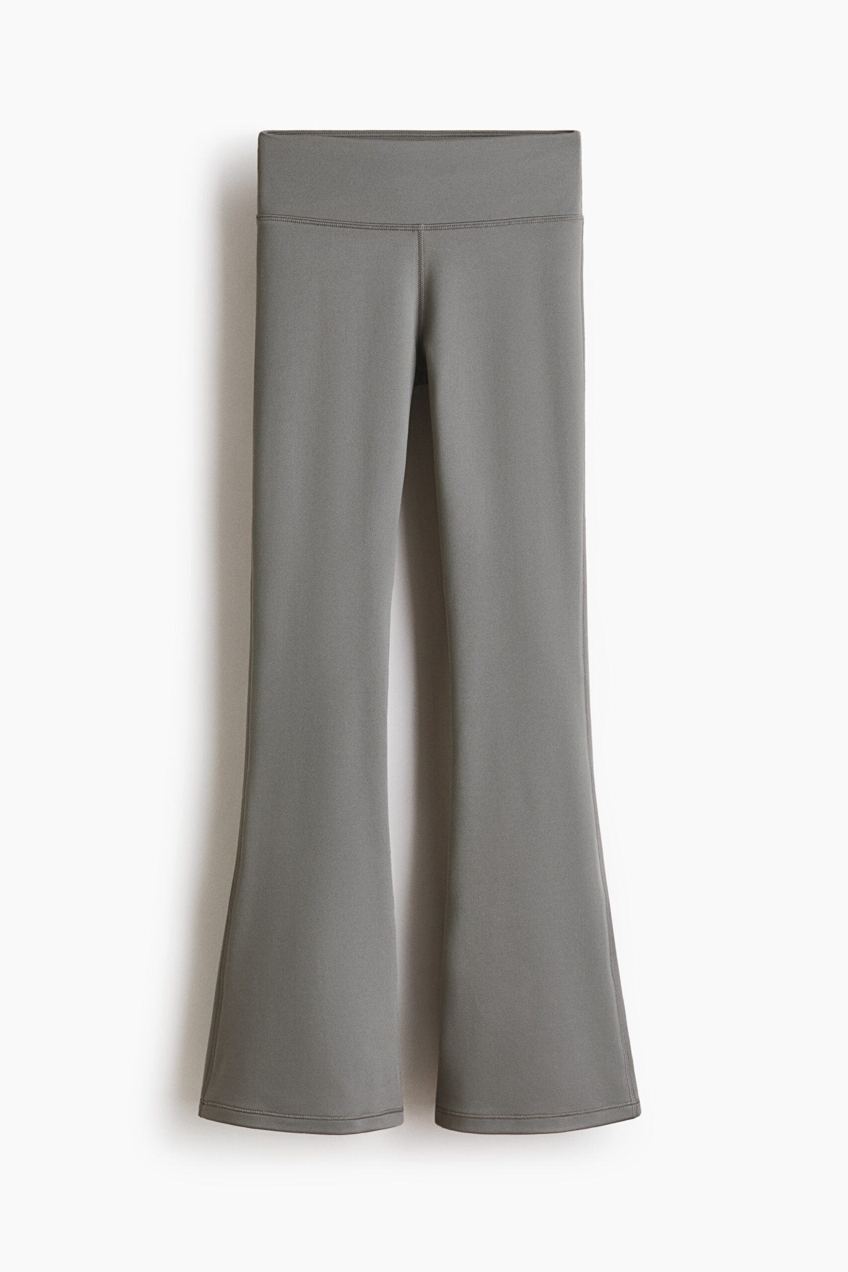 H & M - Flared sportlegging met DryMove - Licht Kakigroen