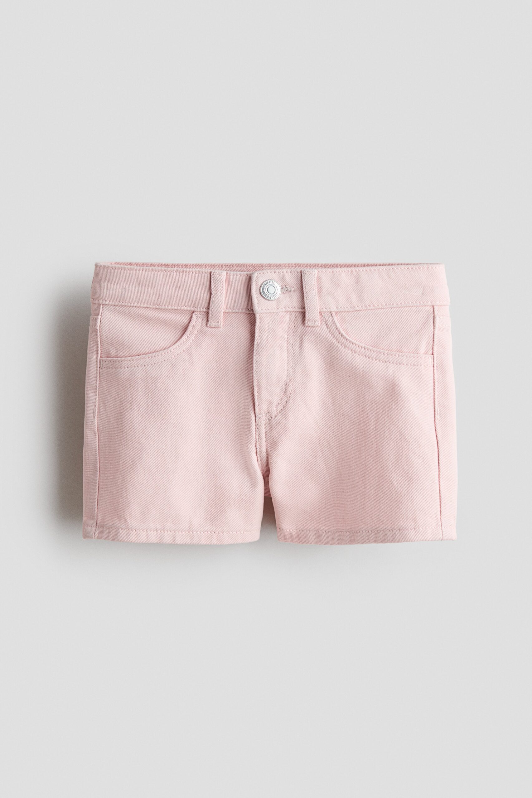 H & M - Denim short - Lichtroze
