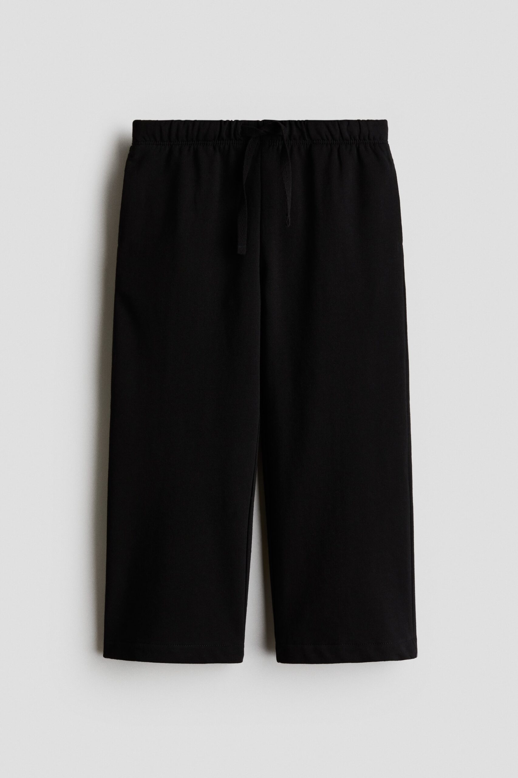 H & M - Joggers met wijde pijpen - Zwart